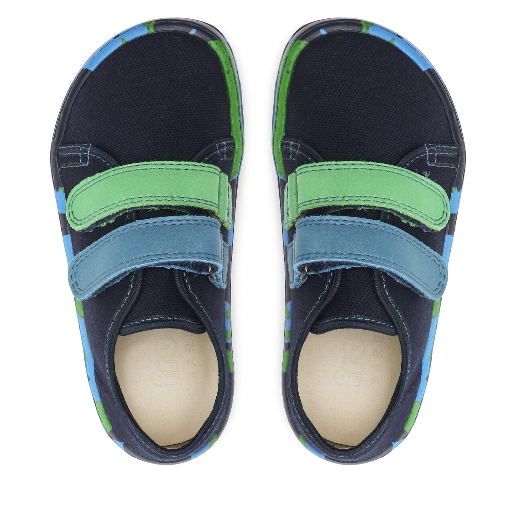 Froddo Сникърси Barefoot Canvas G1700358-1 S Син - Pepit.bg
