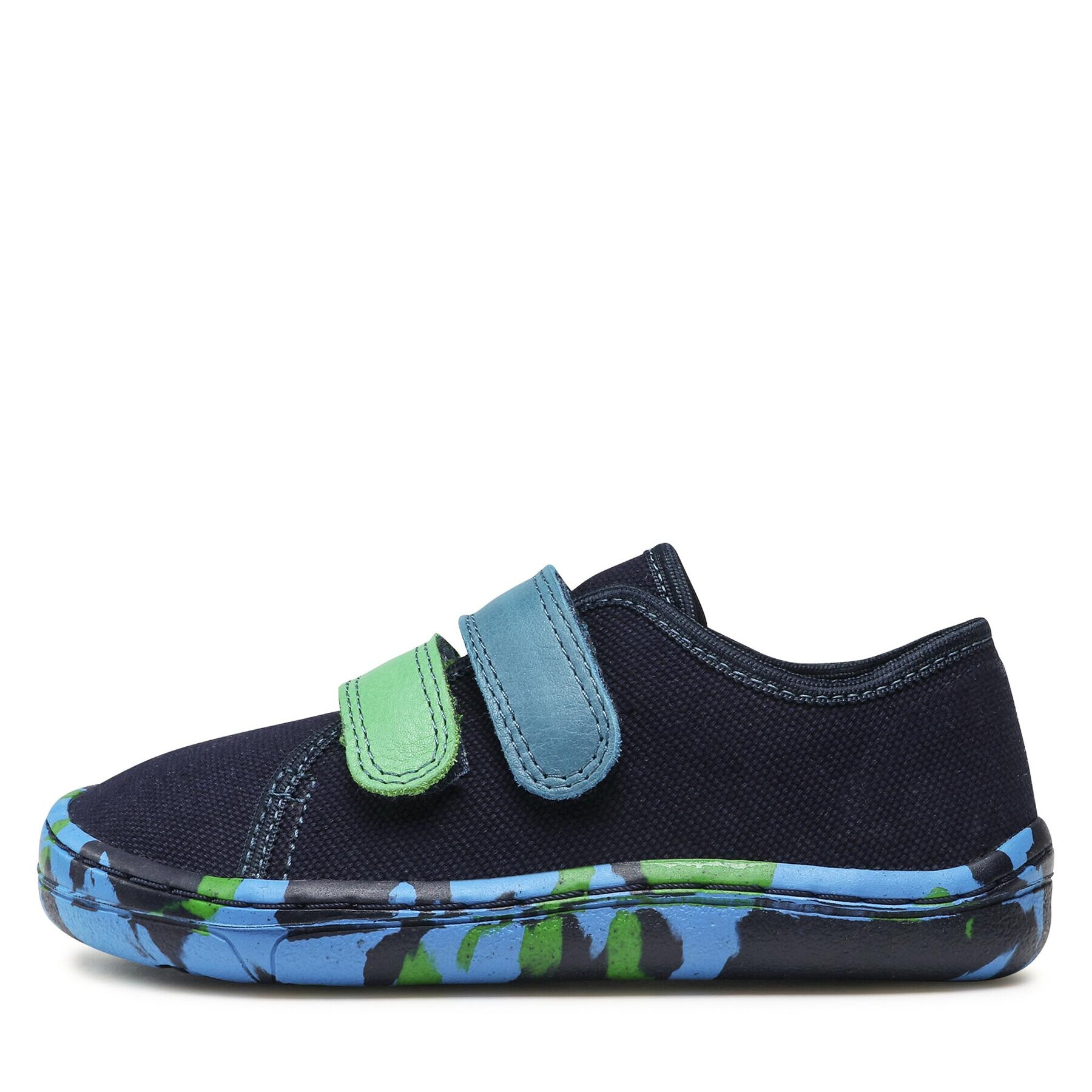 Froddo Сникърси Barefoot Canvas G1700358-1 S Син - Pepit.bg