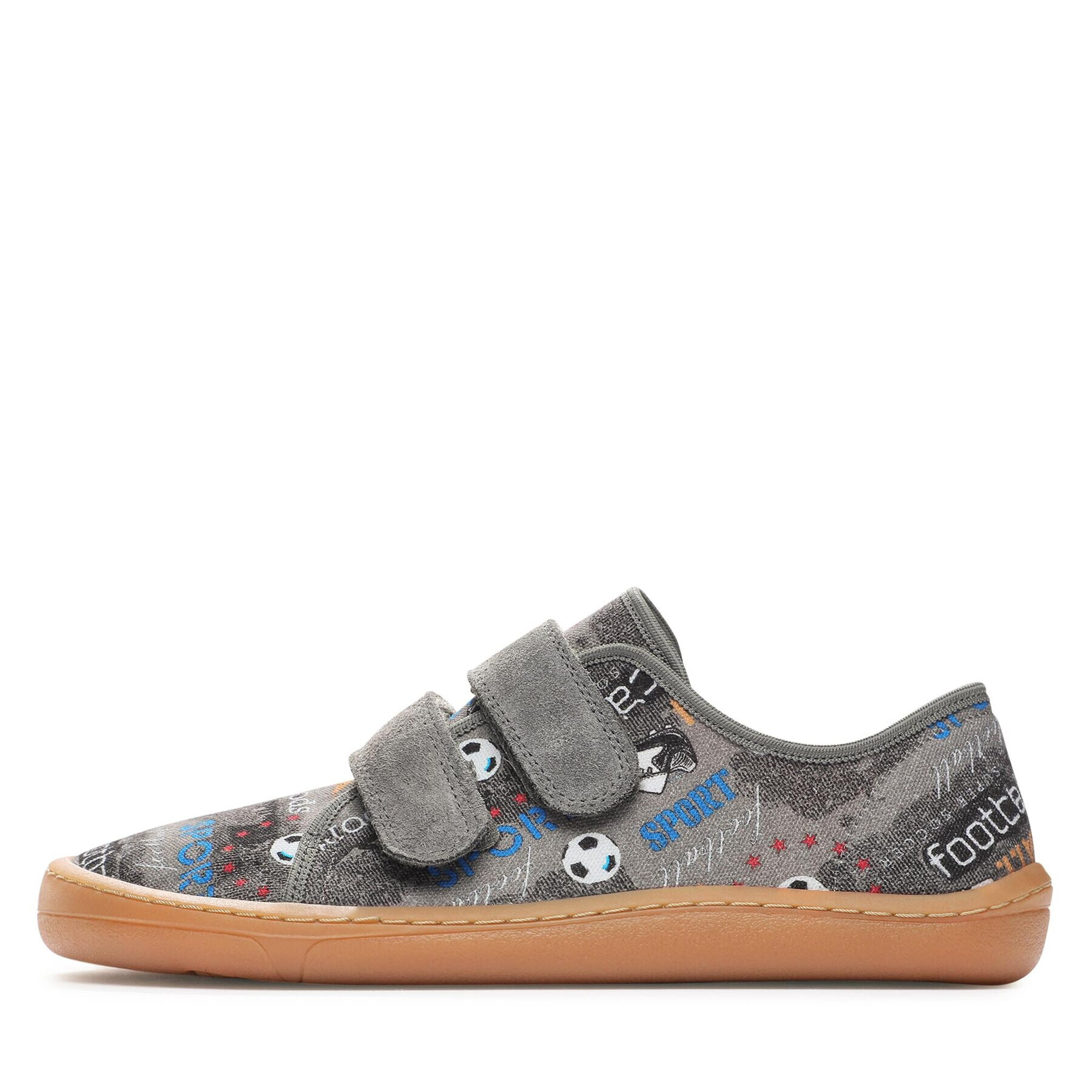 Froddo Сникърси Barefoot Canvas G1700358-7 Dd Сив - Pepit.bg
