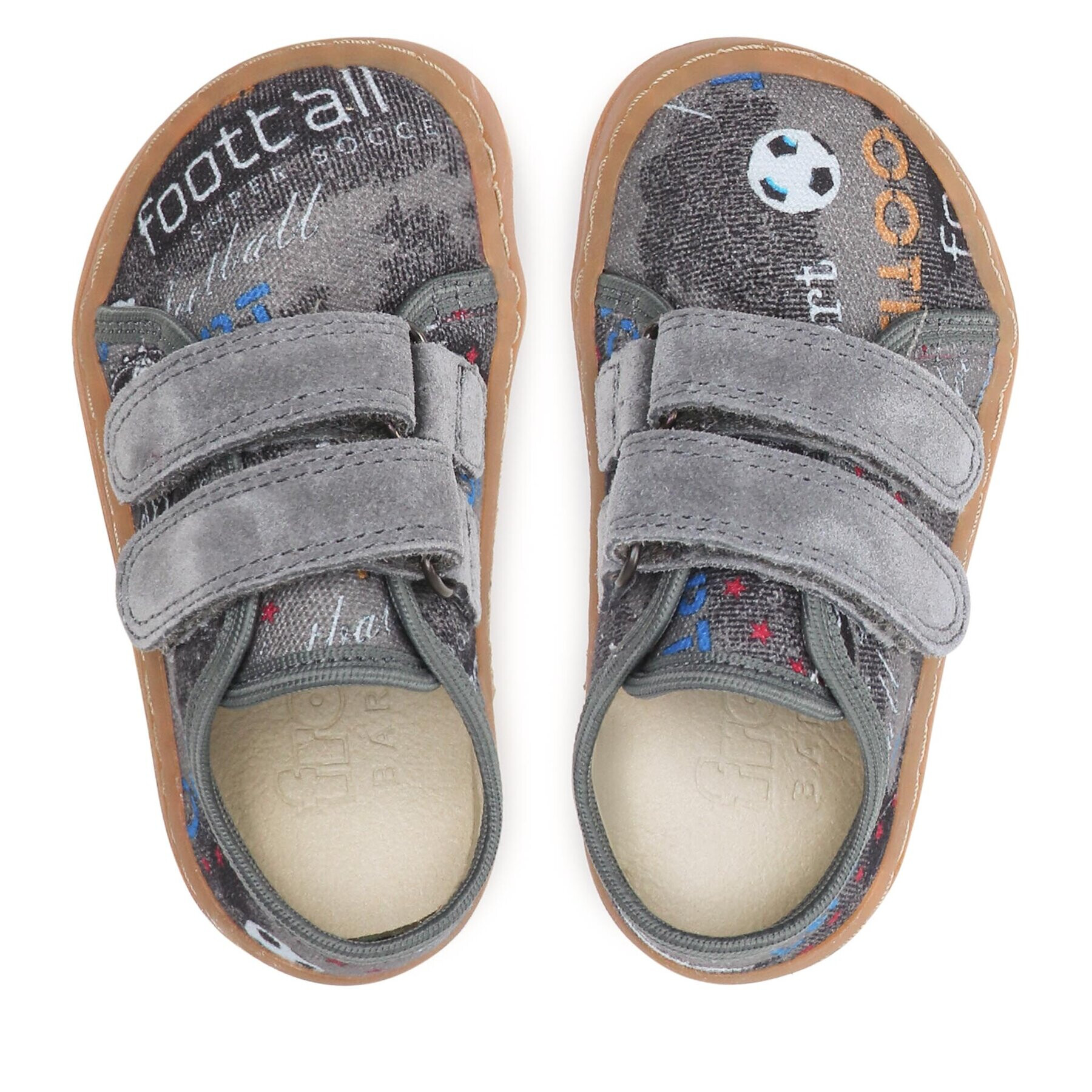 Froddo Сникърси Barefoot Canvas G1700358-7 M Сив - Pepit.bg