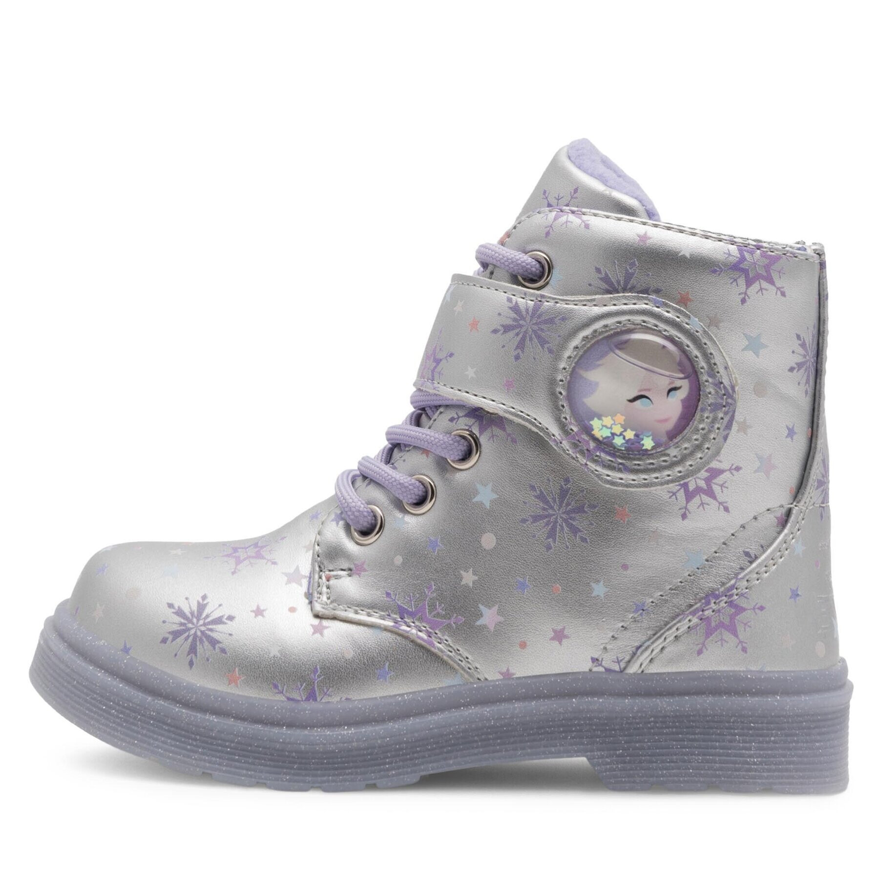 Frozen Зимни обувки AW23-37DFR Сребрист - Pepit.bg
