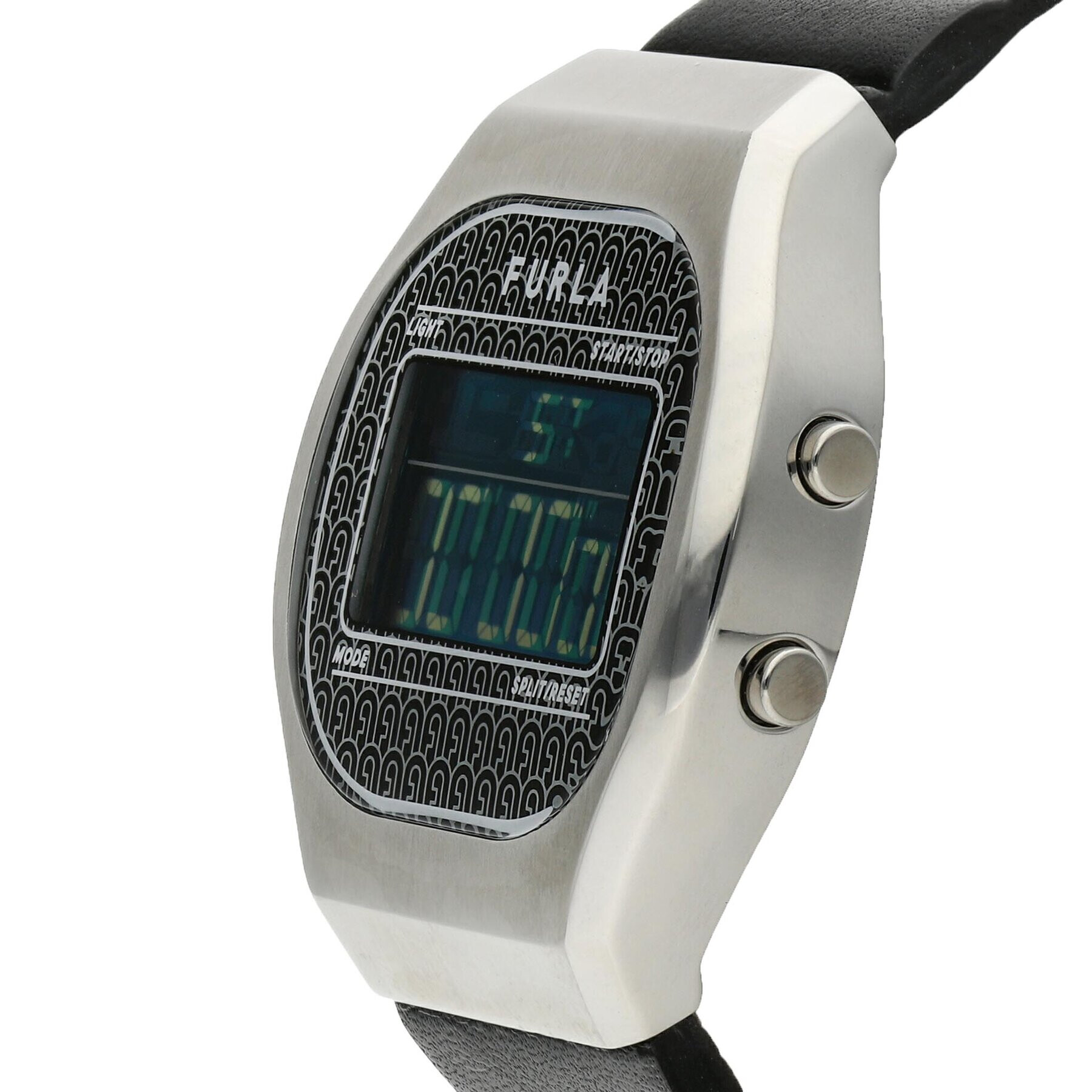 Furla Часовник Digital WW00040-VIT000-O6000-1-003-20-CN-W Черен - Pepit.bg