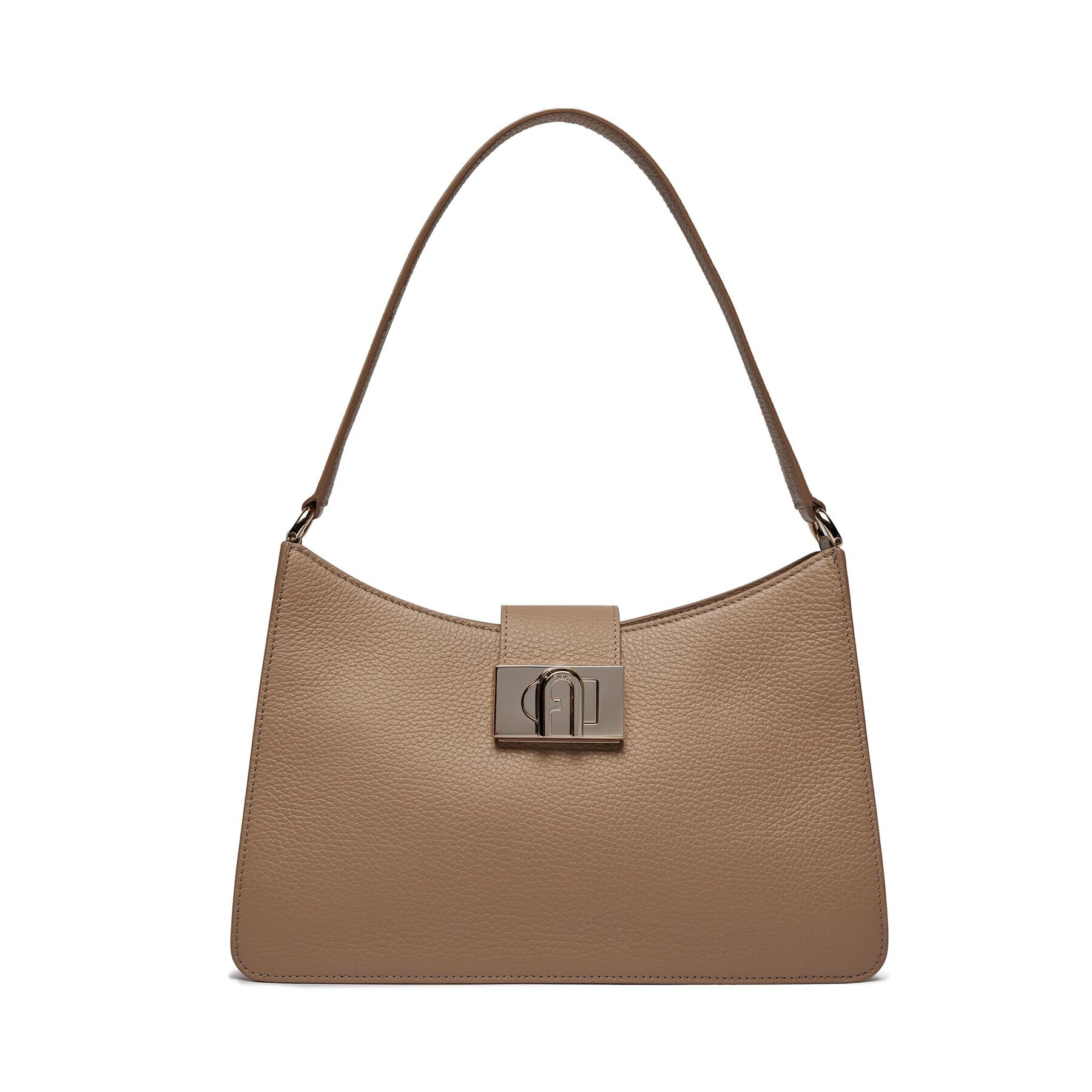 Furla Дамска чанта 1927 M Shoulder Bag Soft WB01154-HSF000-1257S-1007 Бежов - Pepit.bg