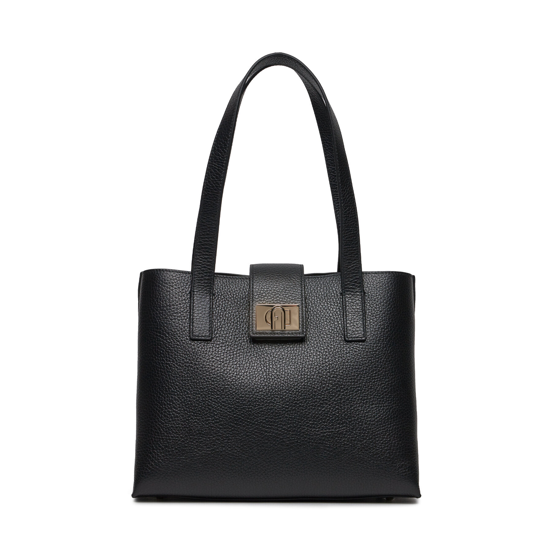 Furla Дамска чанта 1927 M Tote 28 Soft WB01098HSF000O60001007 Черен - Pepit.bg