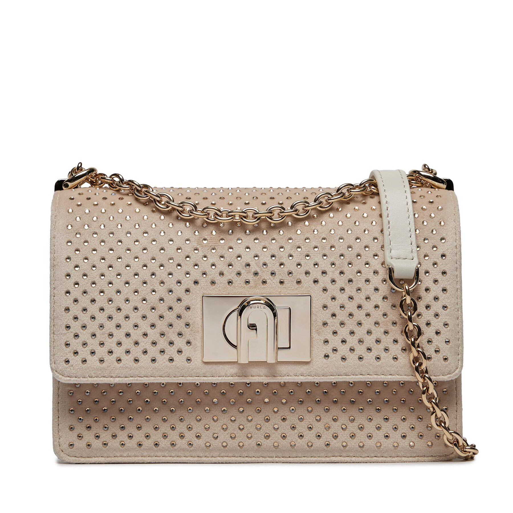 Furla Дамска чанта 1927 Mini Crossbody 20 BAFKACOBX14721704S1007 Бял - Pepit.bg