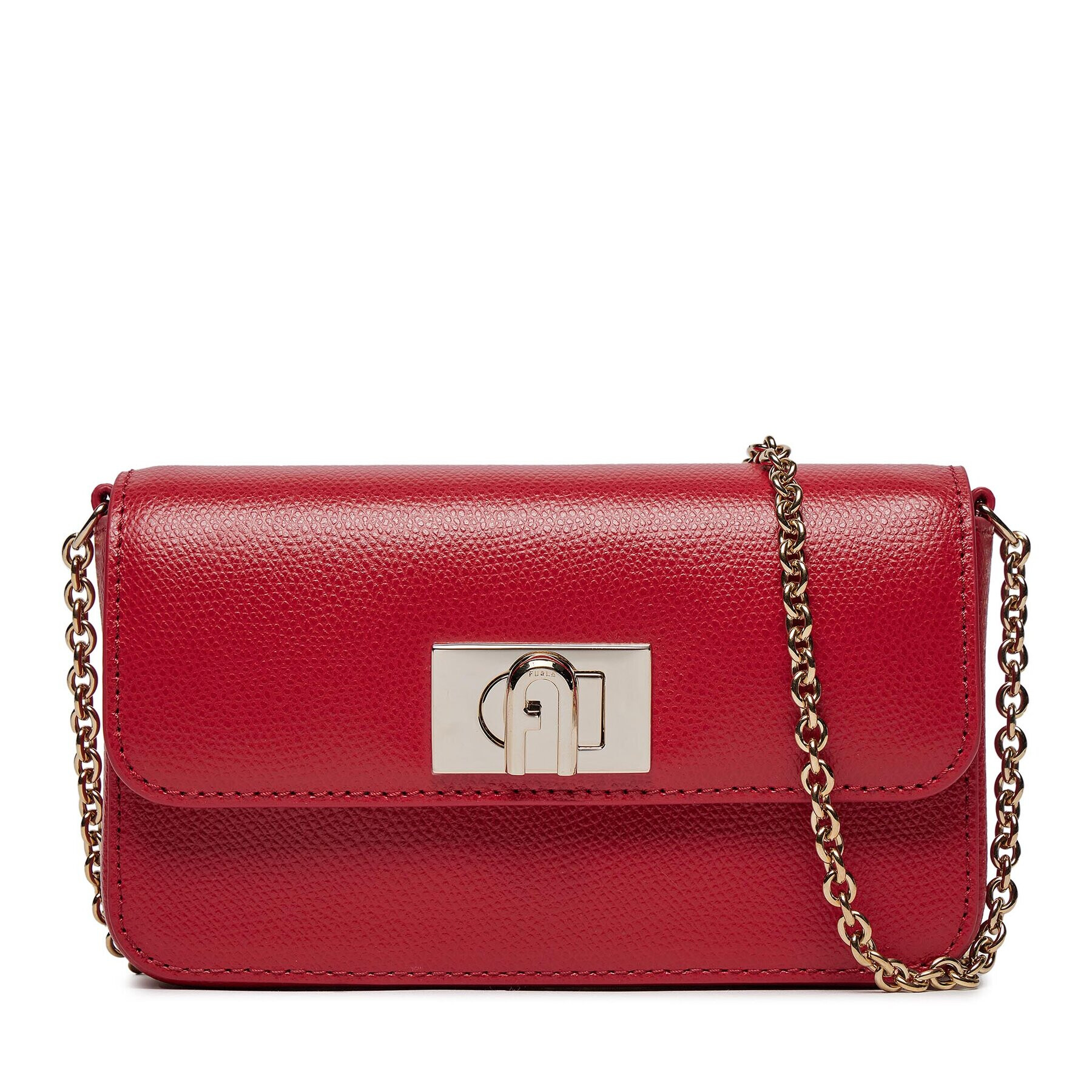 Furla Дамска чанта 1927 Mini Crossbody WE00265ARE0002673S1007 Червен - Pepit.bg