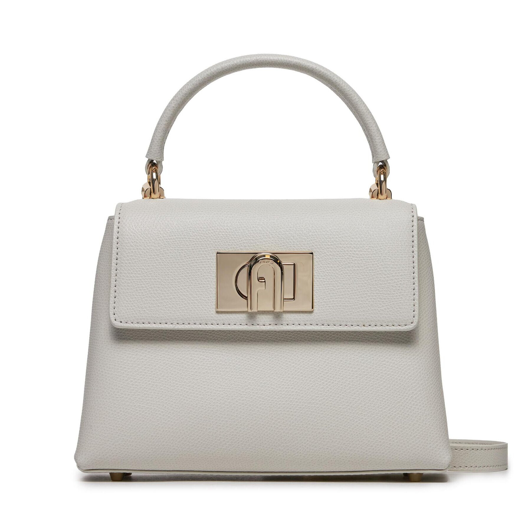 Furla Дамска чанта 1927 Mini Top Handle WB00109ARE0001704S1007 Бял - Pepit.bg