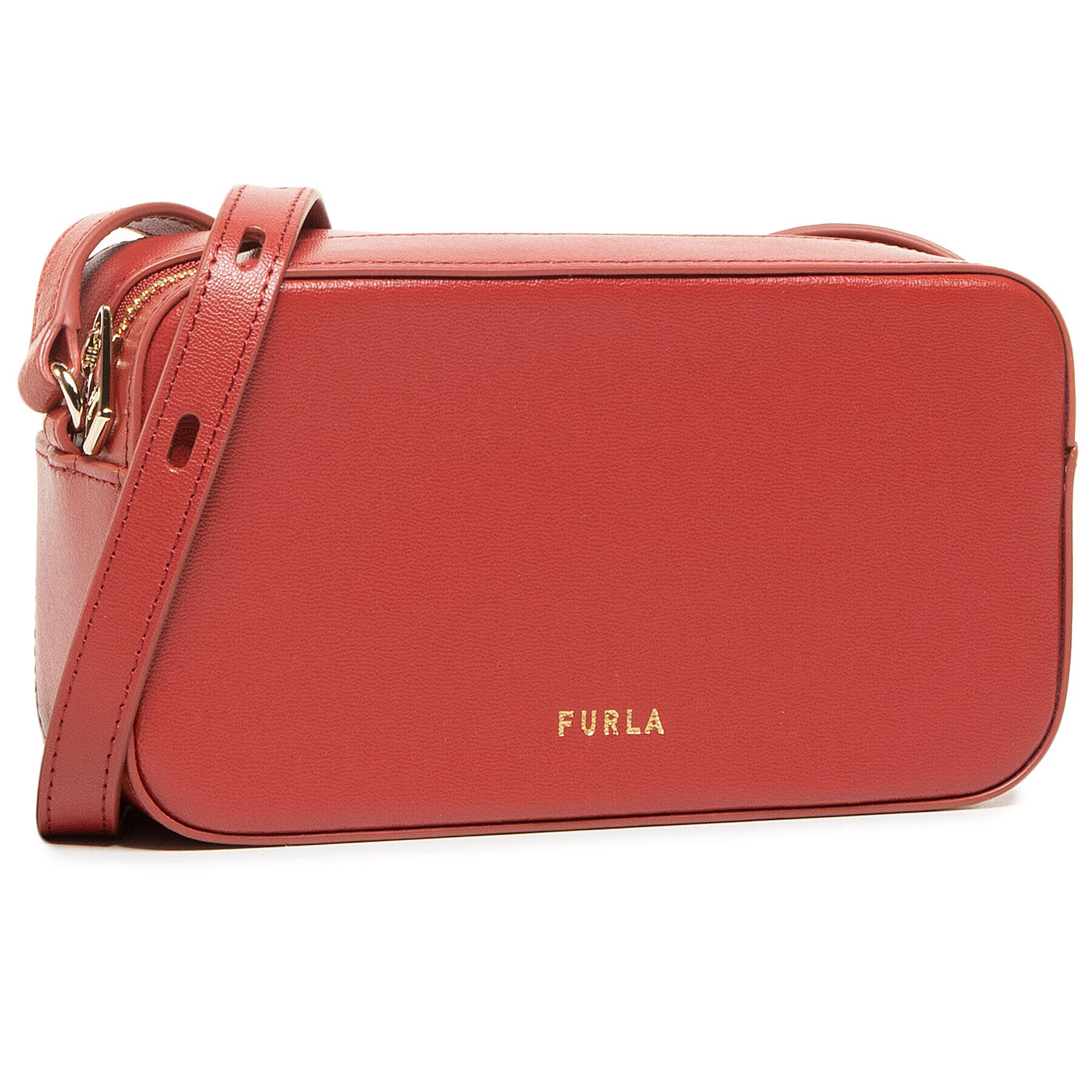 Furla Дамска чанта Block EAS6FBK-MSD000-0015S-1-007-20-CN-E Червен - Pepit.bg
