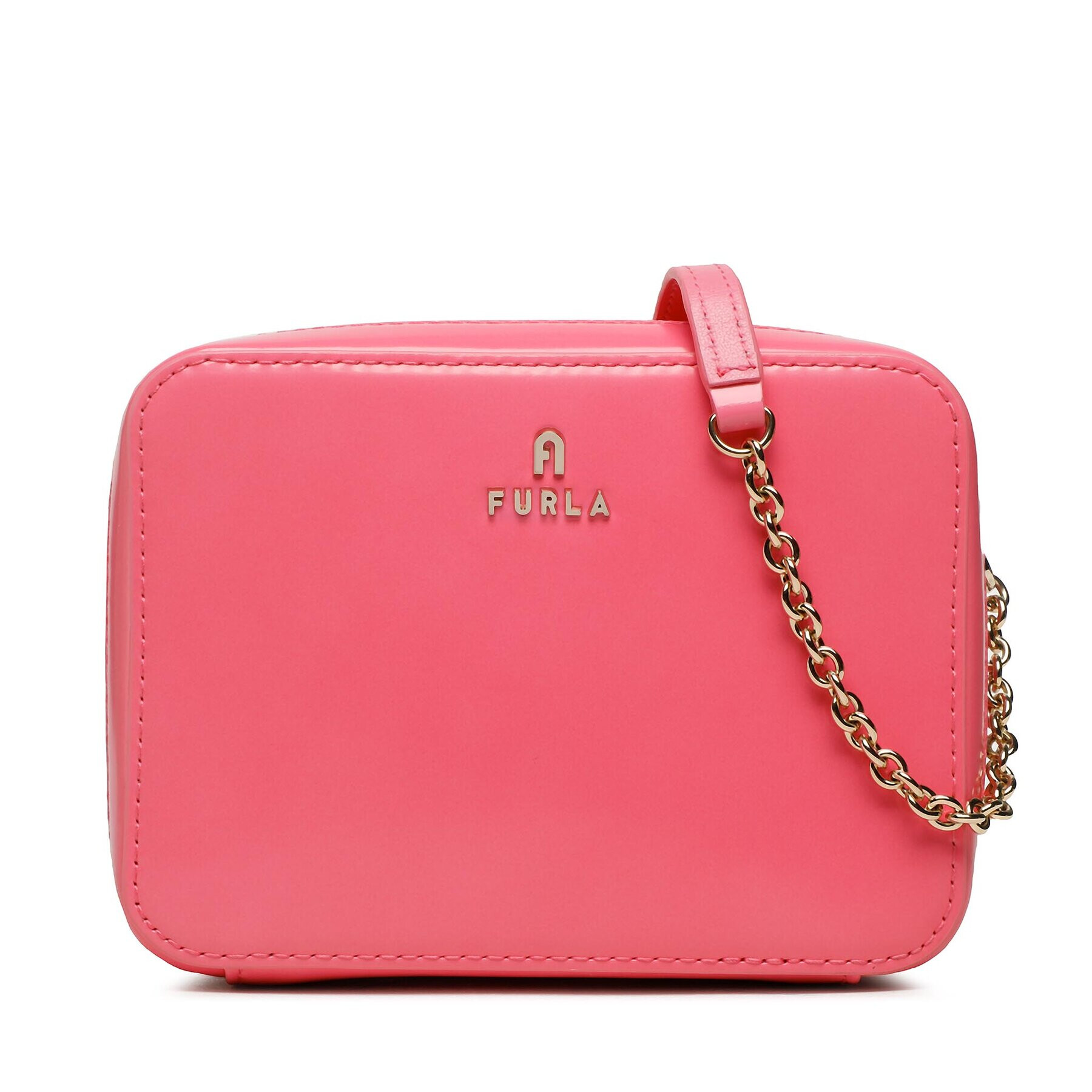 Furla Дамска чанта Camelia WE00458-T20000-2026S-1-007-20-CN-E Розов - Pepit.bg