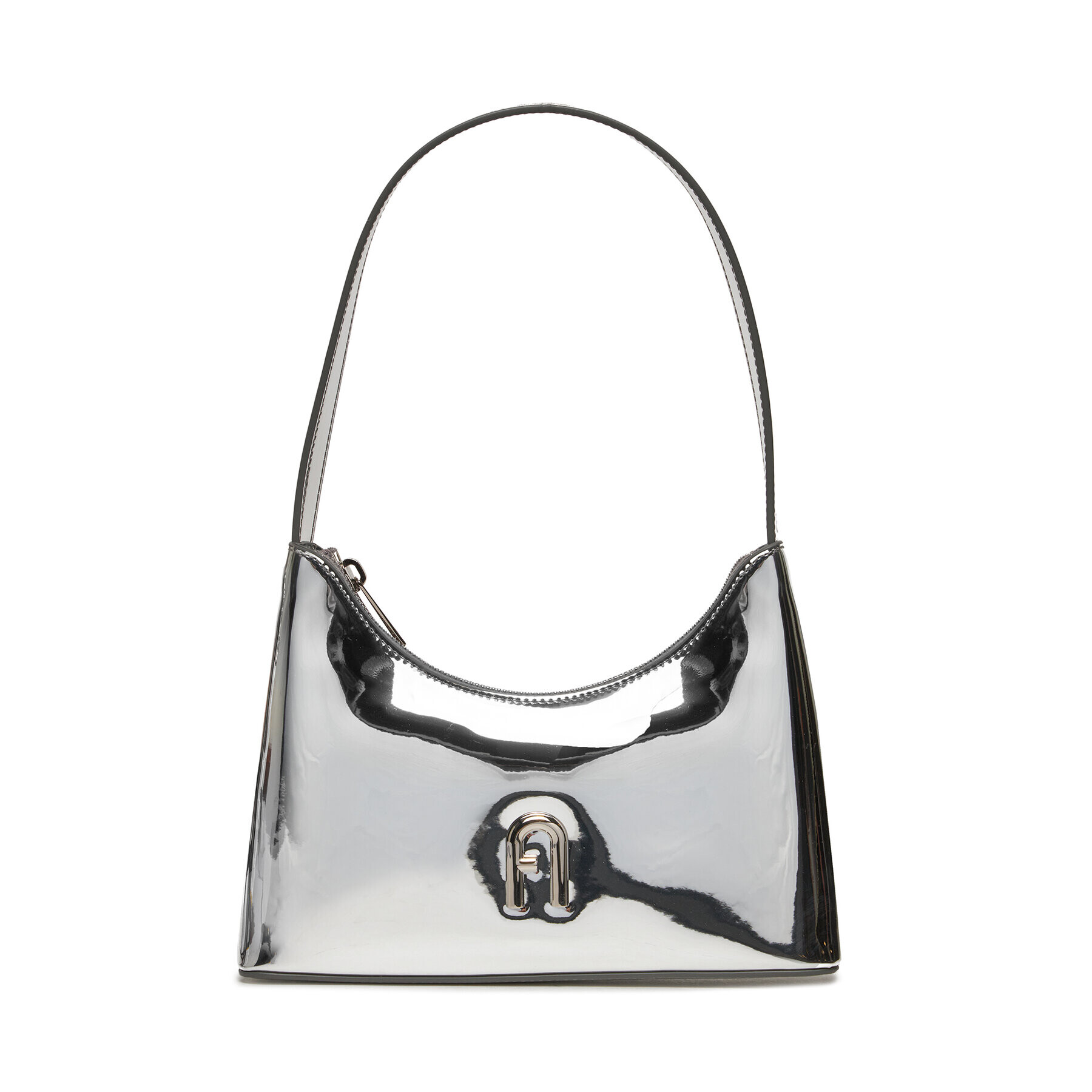 Furla Дамска чанта Diamante Mini Shoulder B WB00863-BX2052-Y3000-1057 Сребрист - Pepit.bg