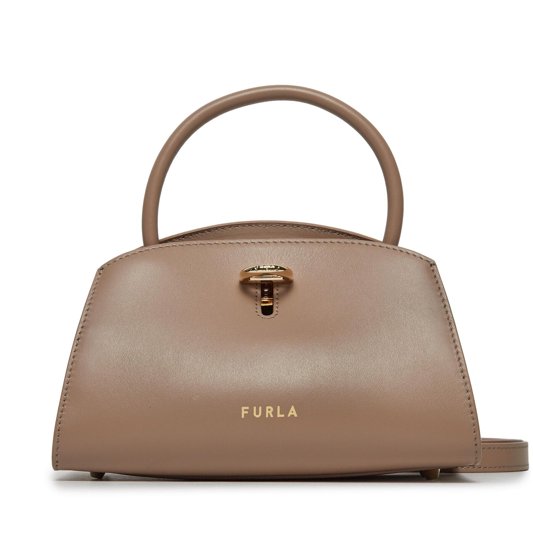 Furla Дамска чанта Genesi WB00869-BX0053-1257S-9107 Бежов - Pepit.bg