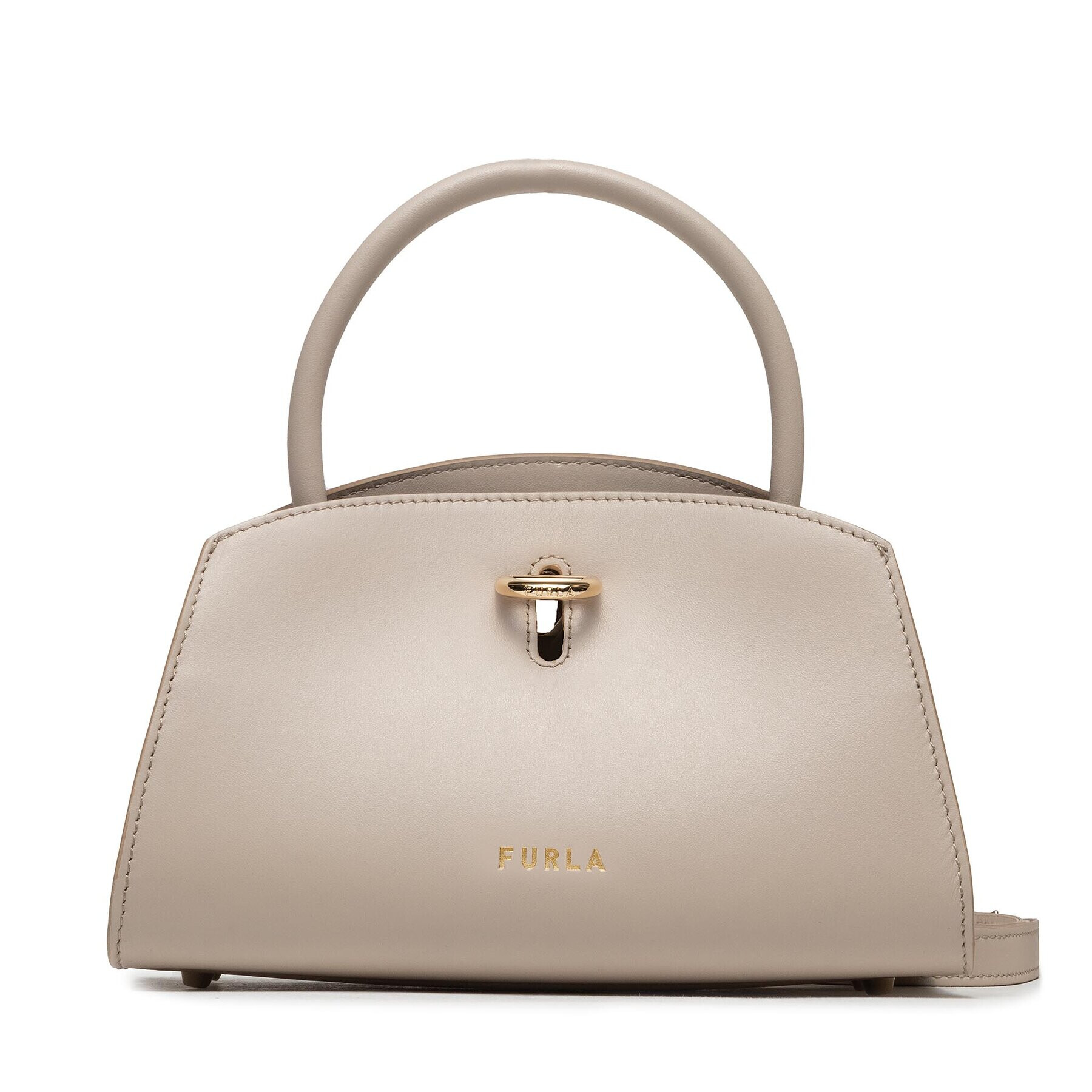 Furla Дамска чанта Genesi WB00869-BX0053-2255S-1007 Бежов - Pepit.bg