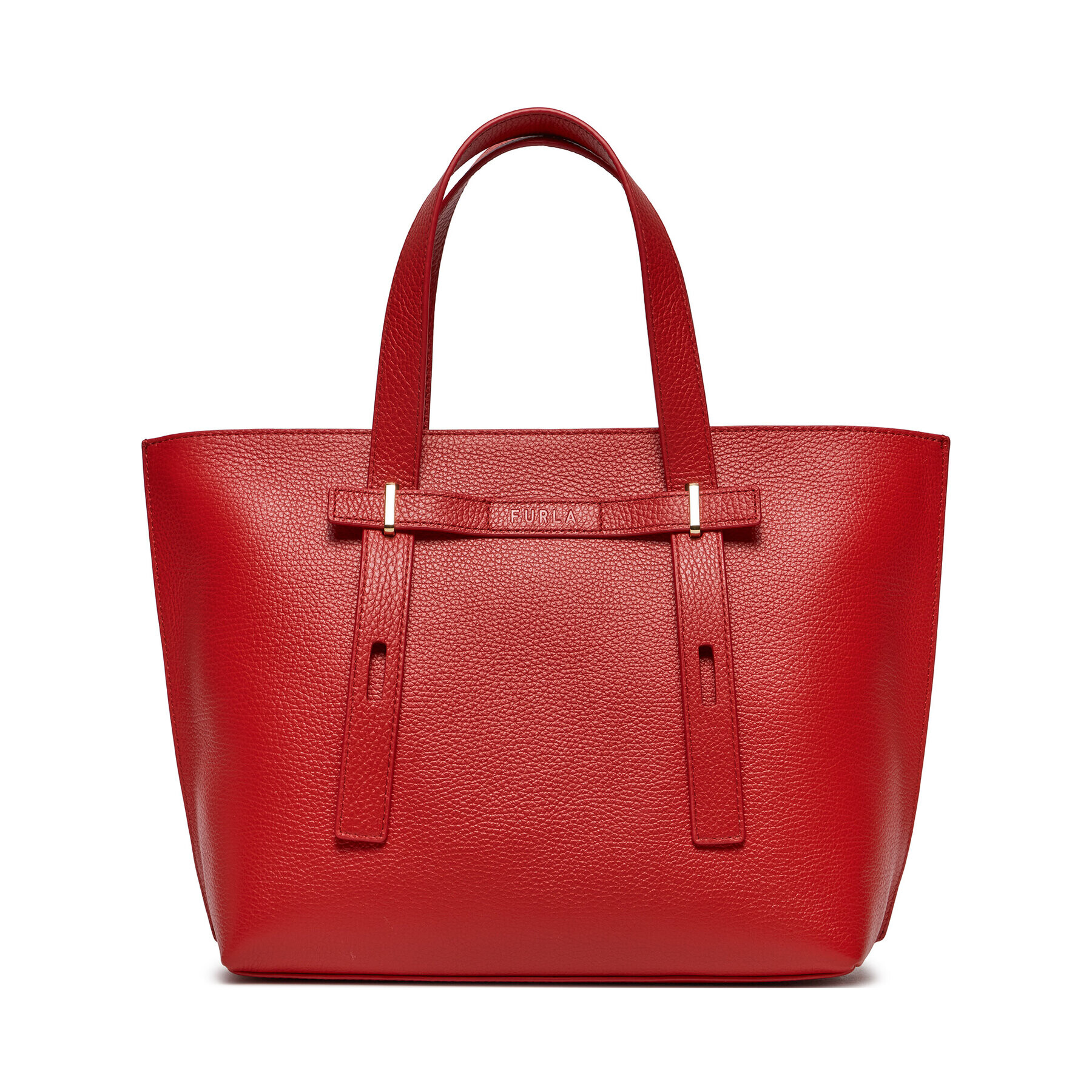 Furla Дамска чанта Giove M Tote WB01108HSF0002673S1007 Червен - Pepit.bg