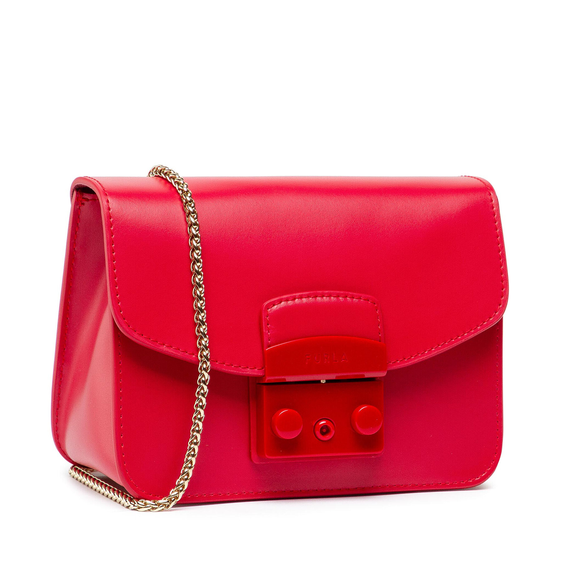 Furla Дамска чанта Metropolis BATLEP0-VNC000-RUB00-9-001-20-BG-B Бордо - Pepit.bg