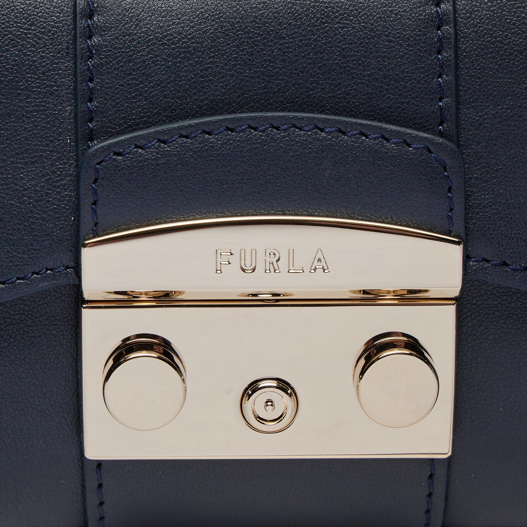 Furla Дамска чанта Metropolis Mini Crossbody Remi WB00930-BX1709-2676S-9076 Тъмносин - Pepit.bg