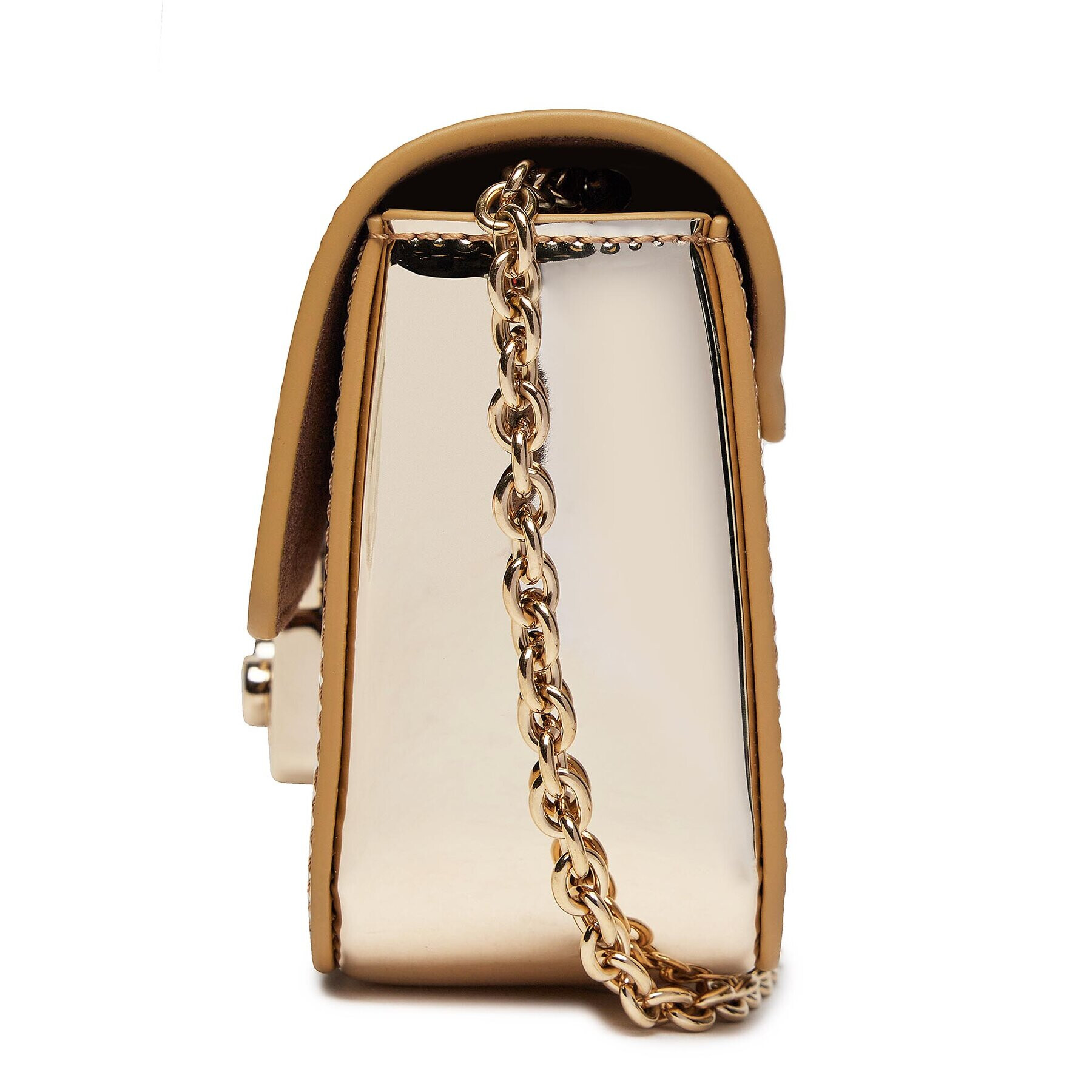 Furla Дамска чанта Metropolis Mini Crossbody WE00446BX2052CGD001007 Златист - Pepit.bg