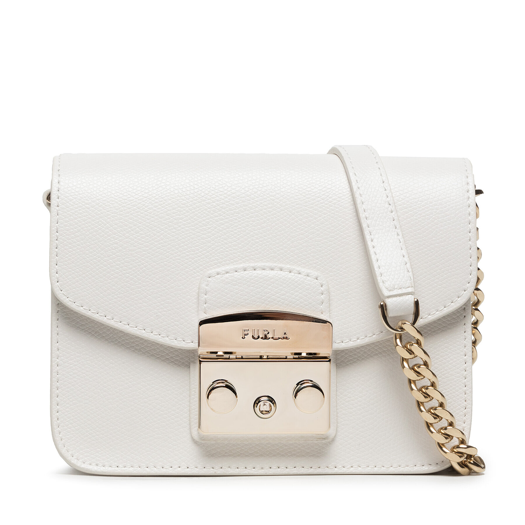 Furla Дамска чанта Metropolis WB00217-ARE000-01B00-1-007-20-BG-B Бял - Pepit.bg