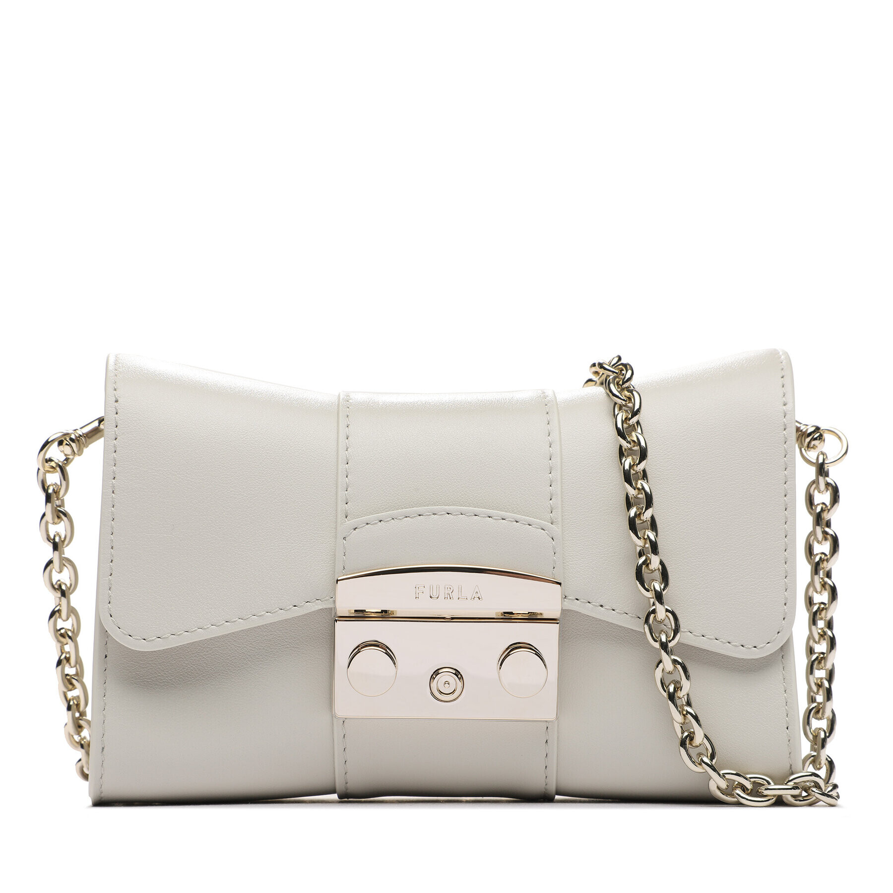 Furla Дамска чанта Metropolis WB00930-BX1709-1704S-9076 Екрю - Pepit.bg