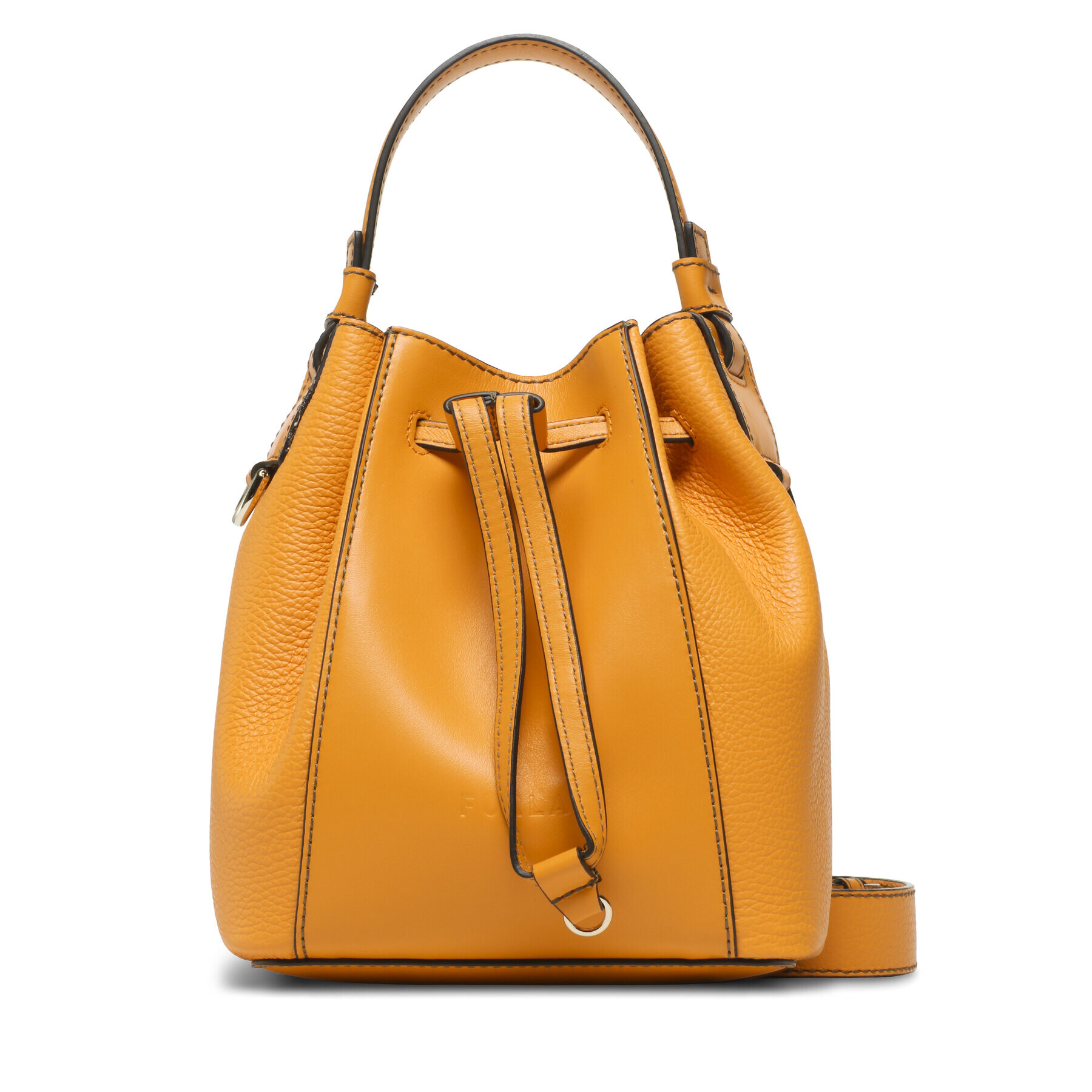 Furla Дамска чанта Mistella Mini Bucket Bag WB00353-BX053-1-007-20-RO Оранжев - Pepit.bg