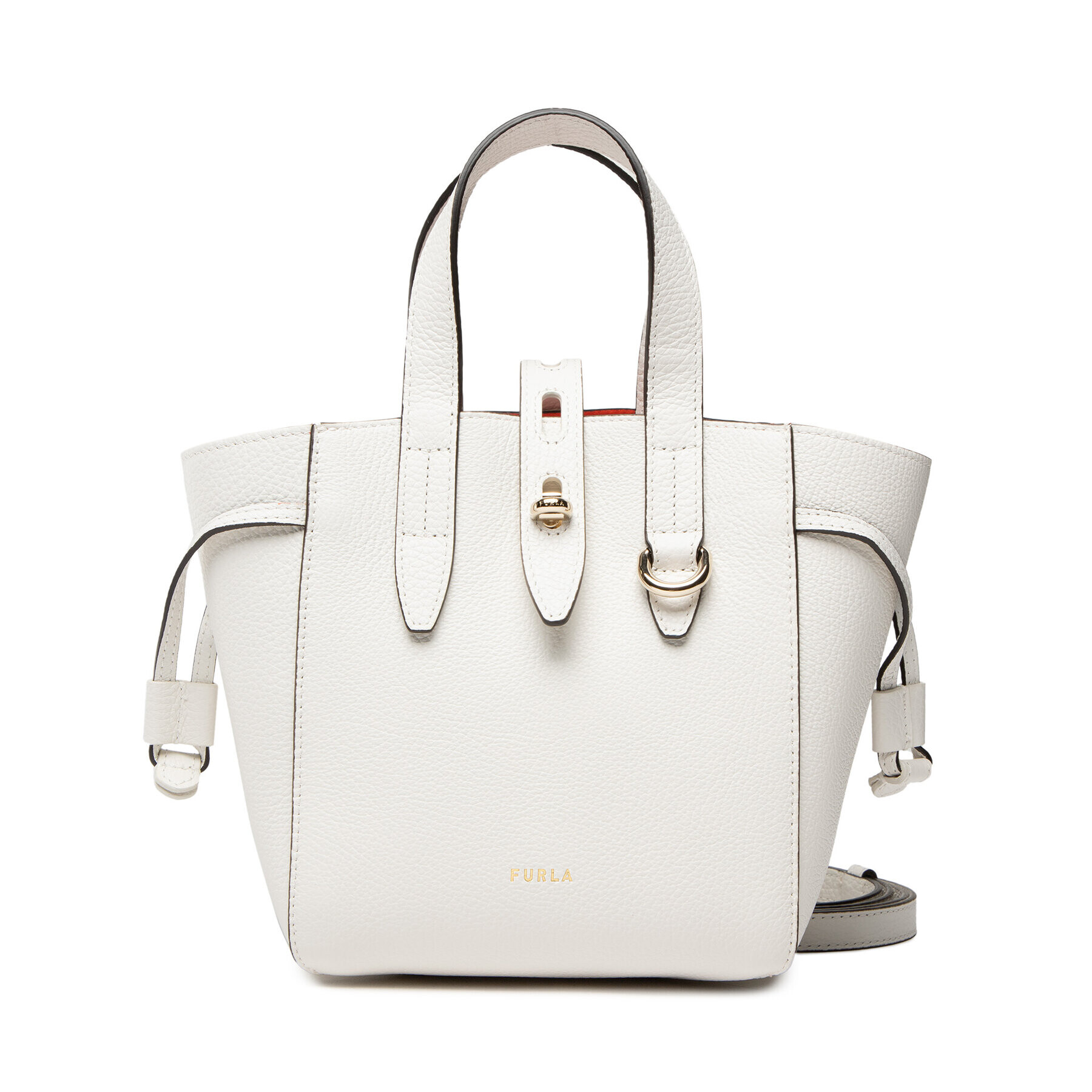 Furla Дамска чанта Net BASRFUA-HSF000-01B00-9-047-20-BG Бял - Pepit.bg