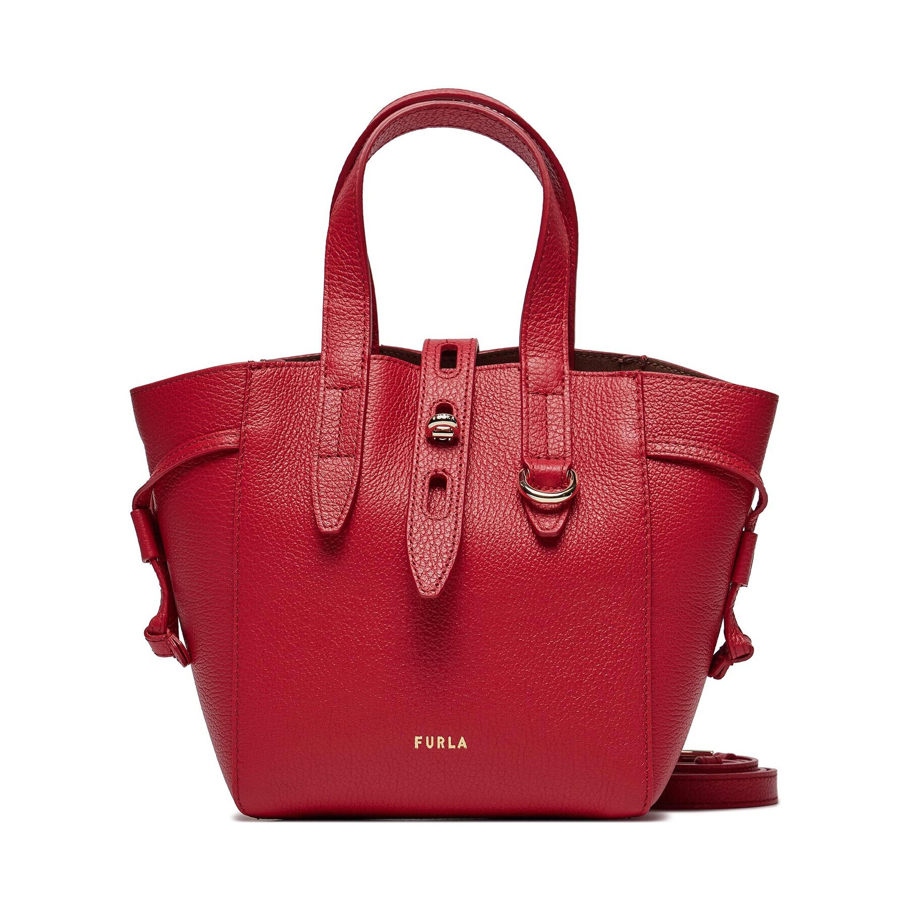 Furla Дамска чанта Net Mini Tote BASRFUAHSF0002673S1007 Червен - Pepit.bg