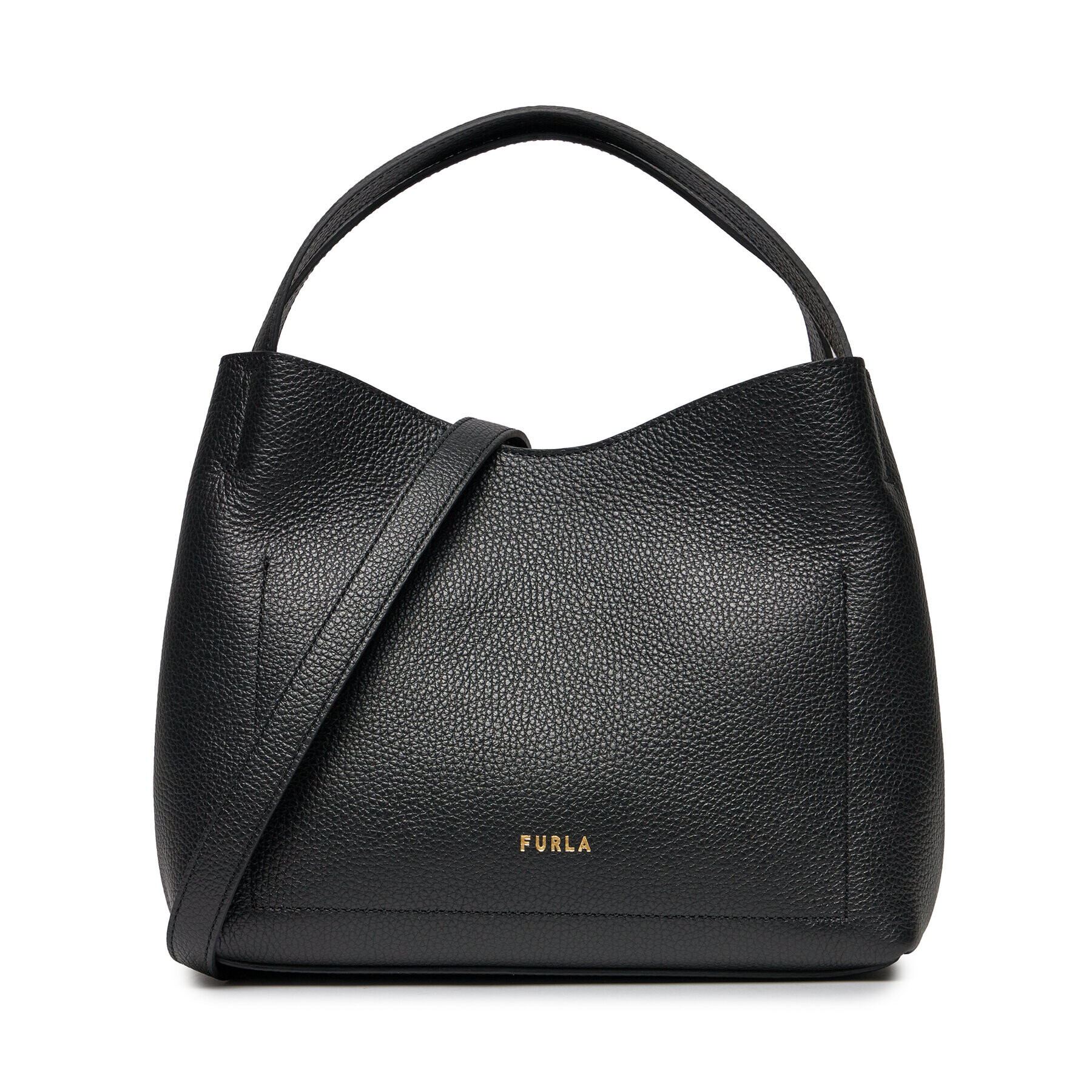 Furla Дамска чанта Primula S Hobo WB00507-HSF000-O6000-9035 Черен - Pepit.bg