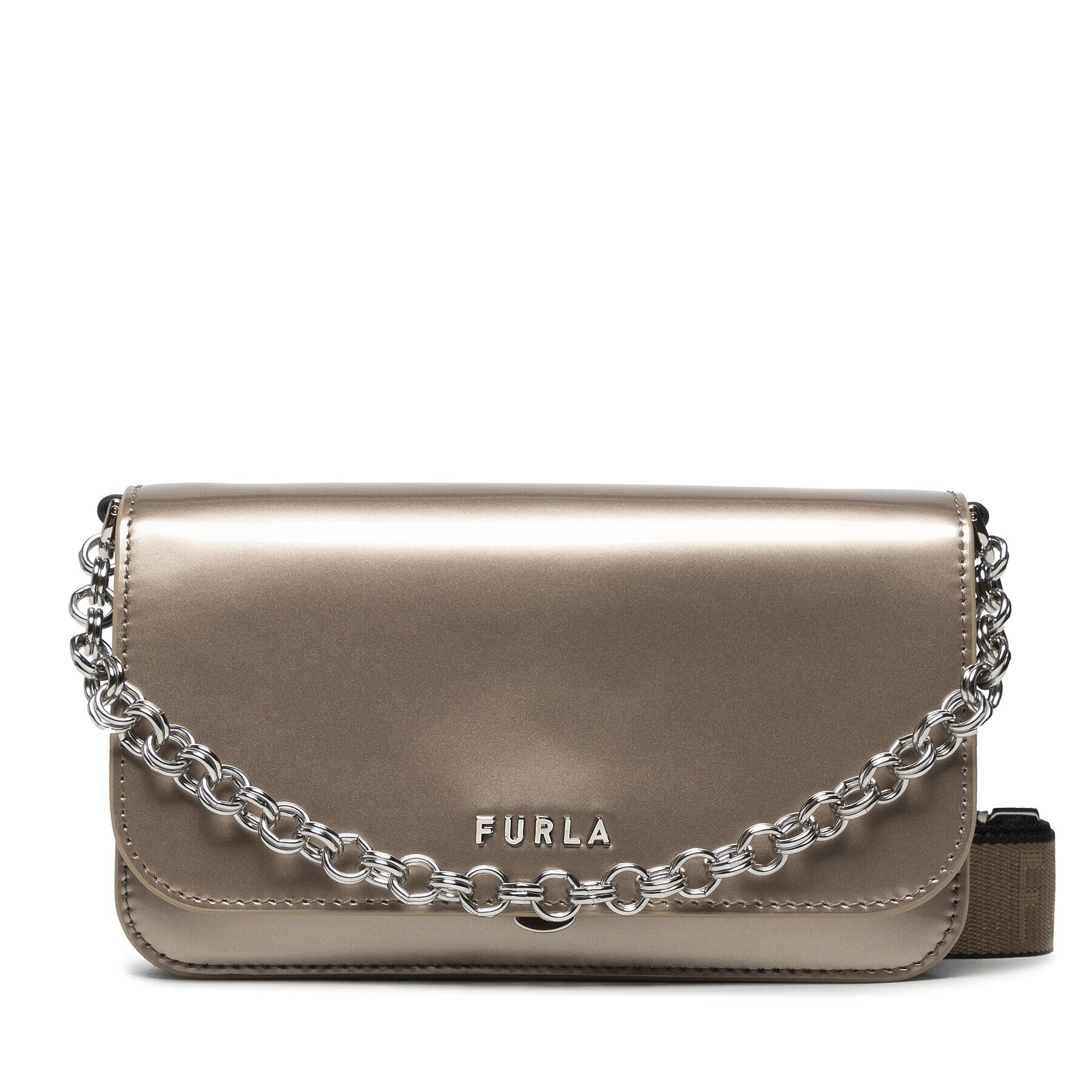 Furla Дамска чанта Splendida WB00315-BX0379-1009S-1-003-20-CN-B Златист - Pepit.bg