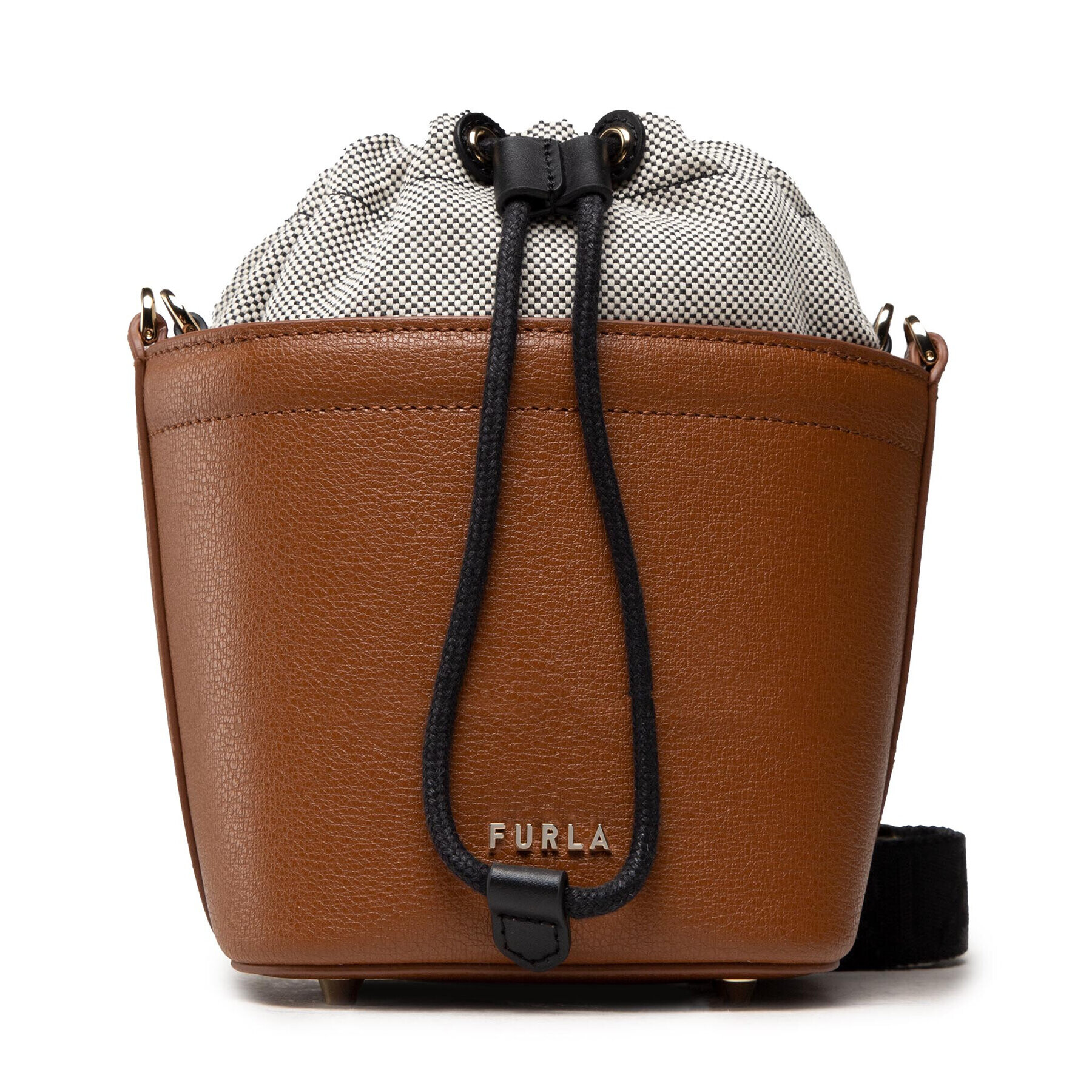 Furla Дамска чанта Vertigine WB00332-BX0006-GHN00-1-007-20-CN-B Кафяв - Pepit.bg