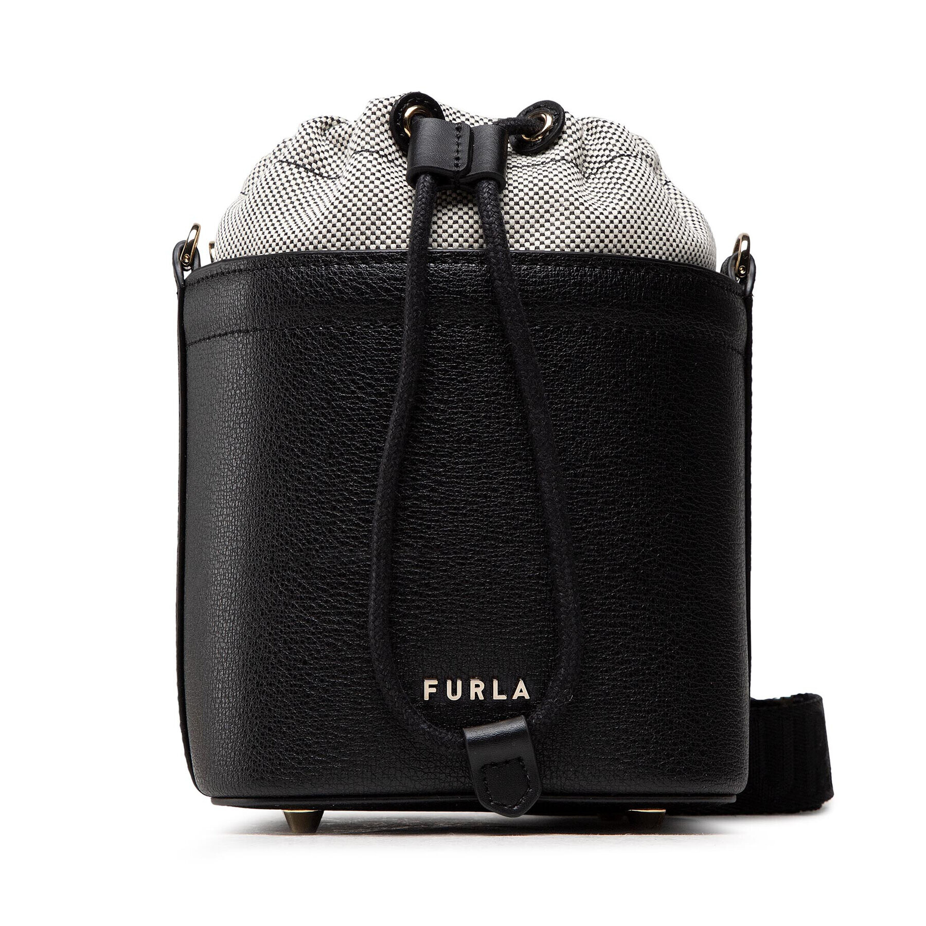 Furla Дамска чанта Vertigine WB00332-BX0006-O6000-1-007-20-CN-B Черен - Pepit.bg