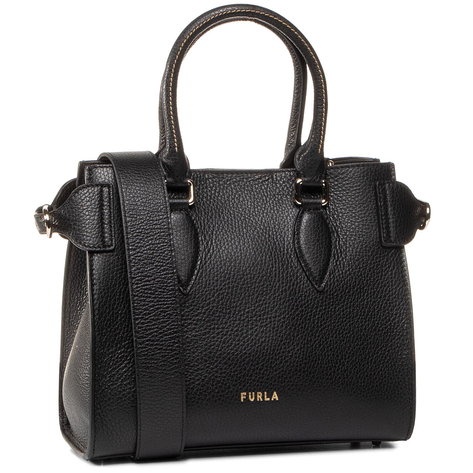 Furla Дамска чанта Zone 1056510 B BACQ HSF Черен - Pepit.bg
