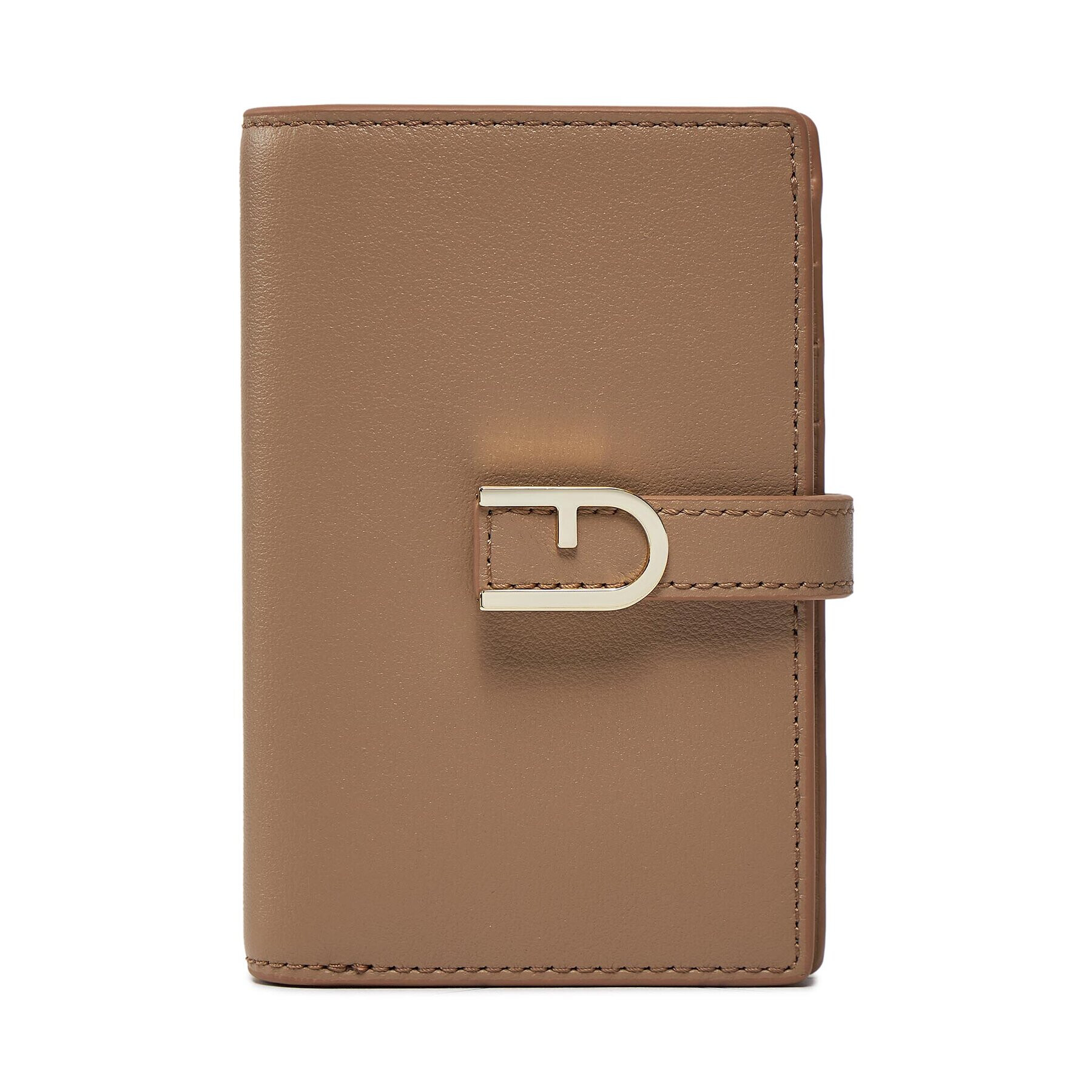 Furla Голям дамски портфейл Flow S Compact Wallet WP00401-BX2045-1257S-1007 Бежов - Pepit.bg