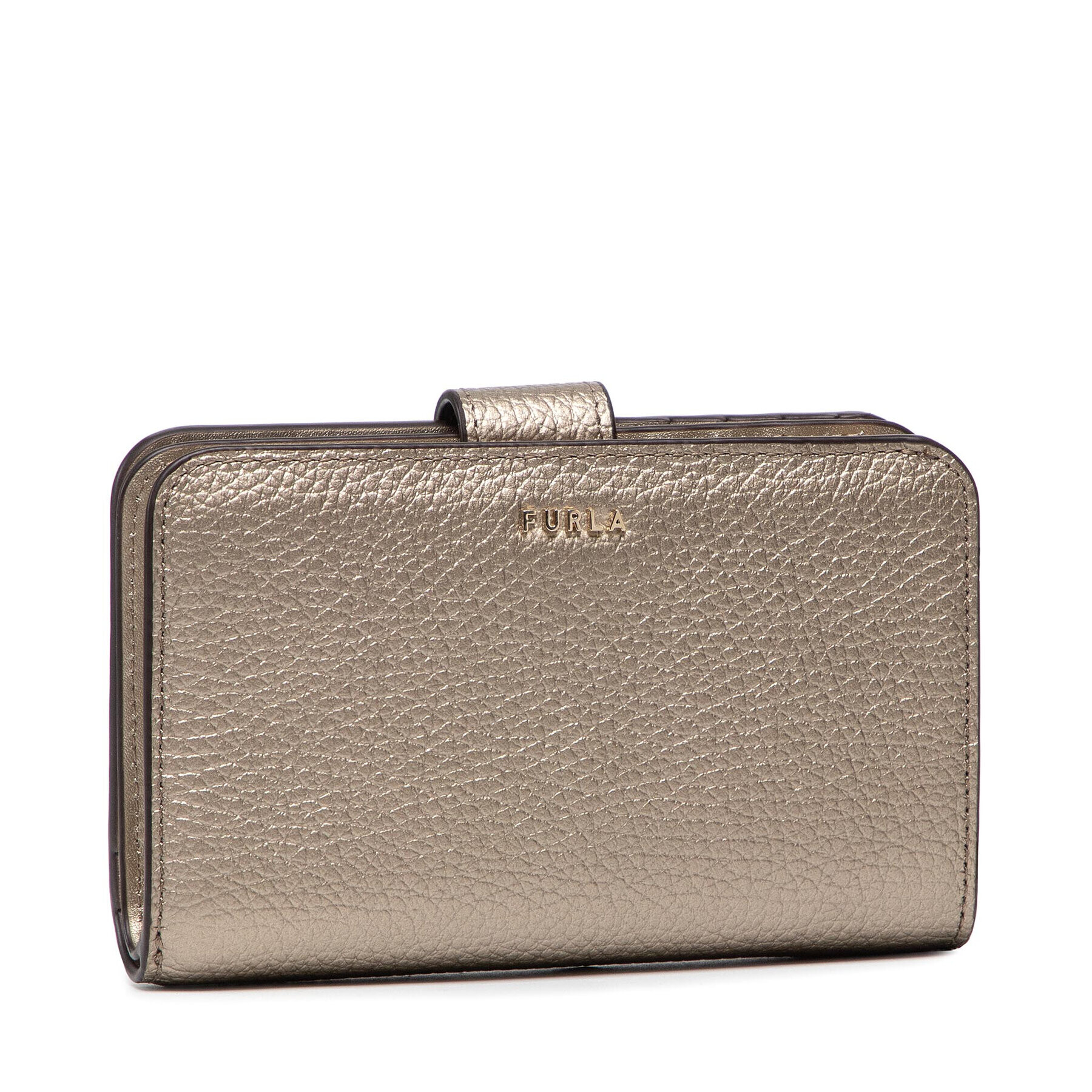 Furla Голям дамски портфейл Babylon PCX9UNO-R52000-TAM00-1-007-20-CN-P Златист - Pepit.bg