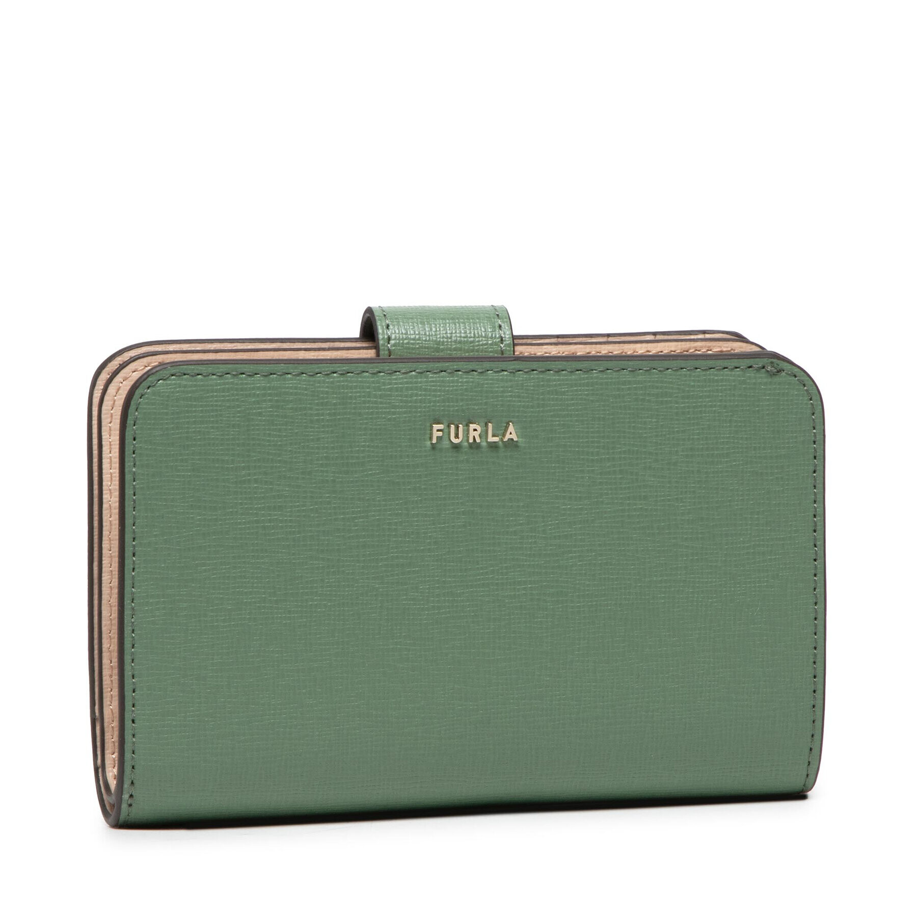 Furla Голям дамски портфейл Babylon PCX9UNOB30000-0997S-1-007-20-CN-P Зелен - Pepit.bg