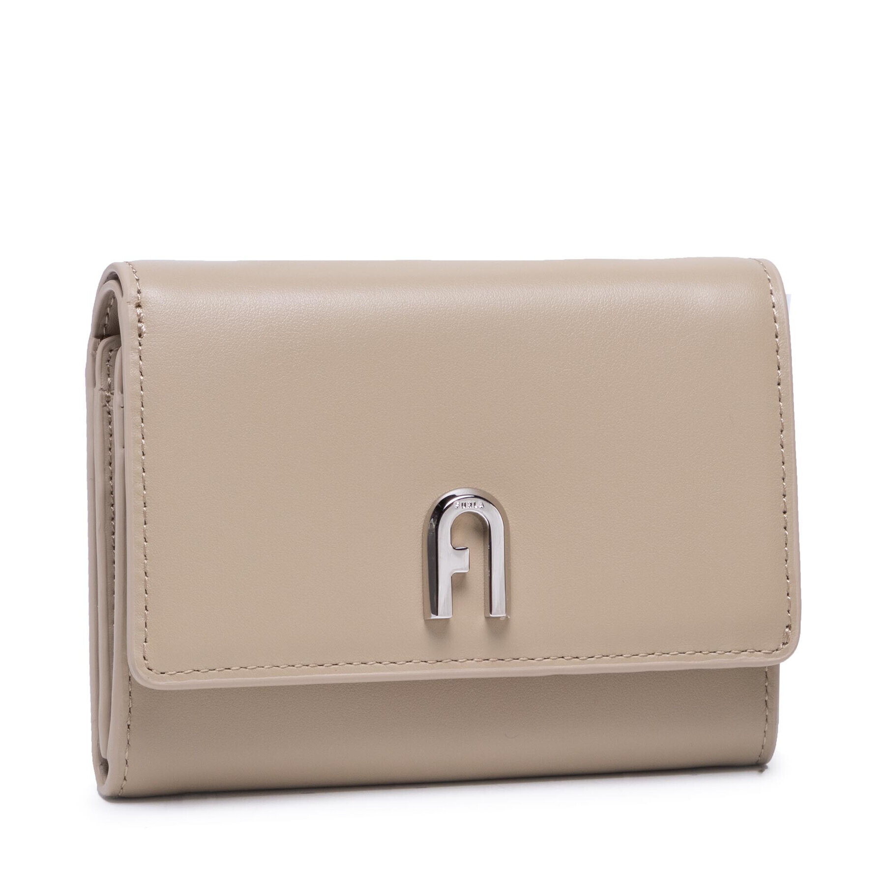 Furla Голям дамски портфейл Moon M WP00127-AX0733-JUT00-1-003 Бежов - Pepit.bg