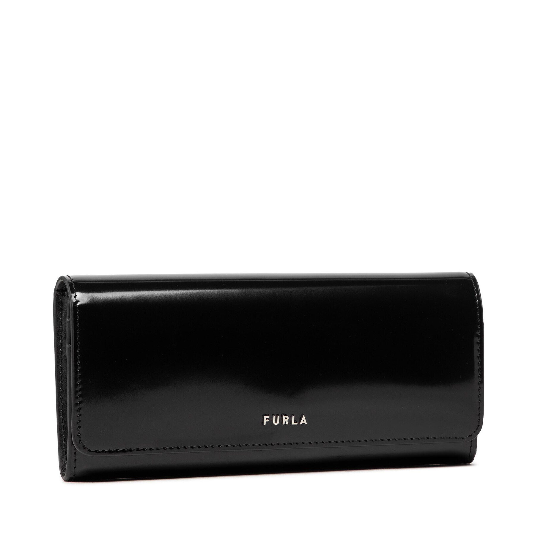 Furla Голям дамски портфейл Splendida WP00153-T20000-O6000-1-003-20-CN-P Черен - Pepit.bg