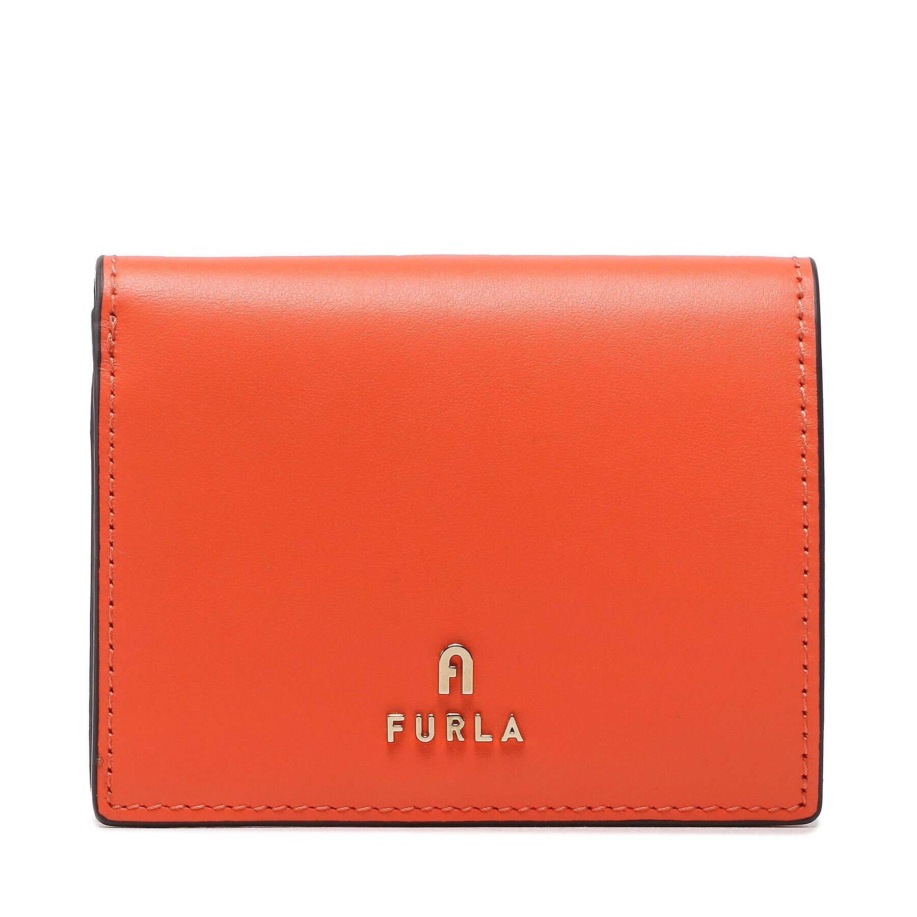 Furla Малък дамски портфейл Camelia WP00304-AX0733-CLI00-1-007-20-CN-P Коралов - Pepit.bg