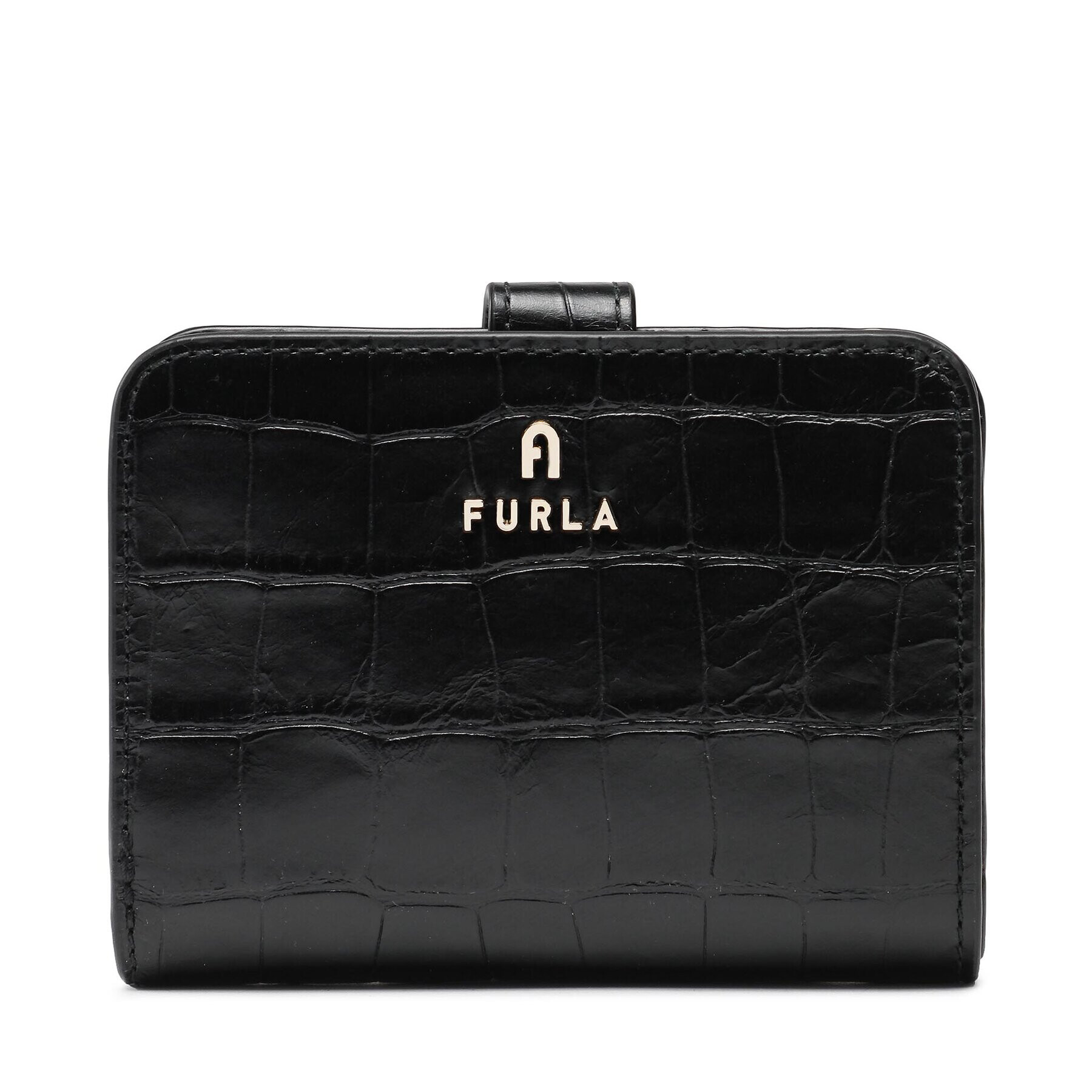 Furla Малък дамски портфейл Camelia WP00315-COV000-O6000-1007 Черен - Pepit.bg