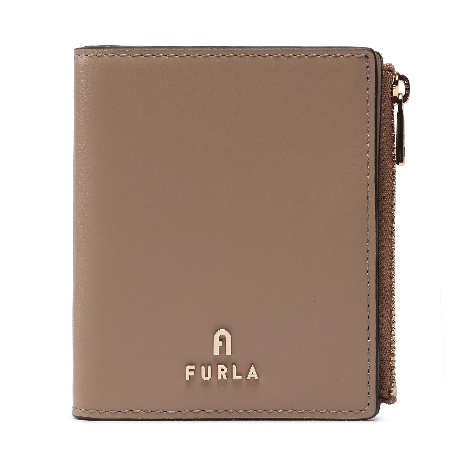 Furla Малък дамски портфейл Camelia WP00389-AX0733-1257S-1007 Бежов - Pepit.bg