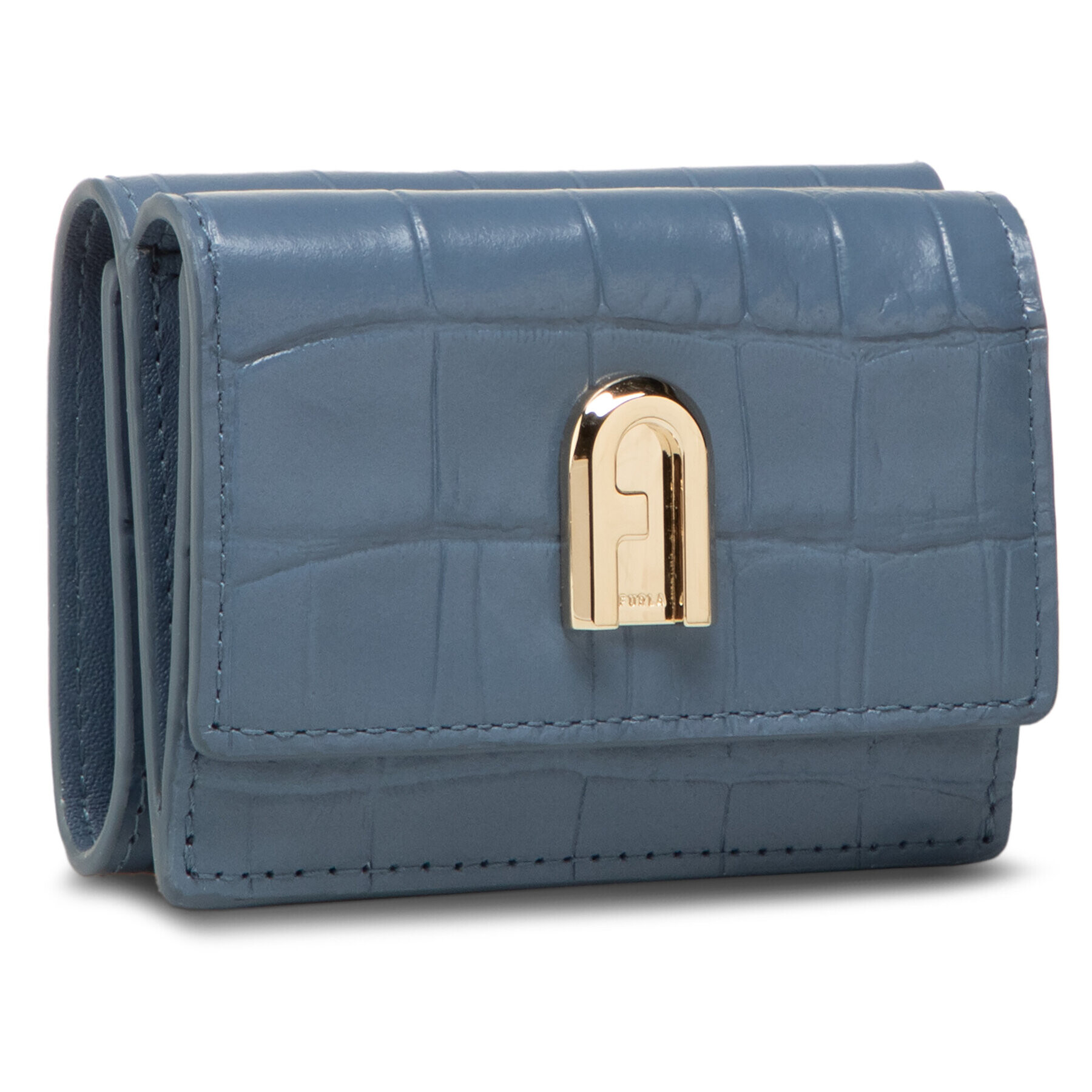 Furla Малък дамски портфейл 1927 PCW5ACO-KO0000-DE000-1-007-20-CN-P Тъмносин - Pepit.bg