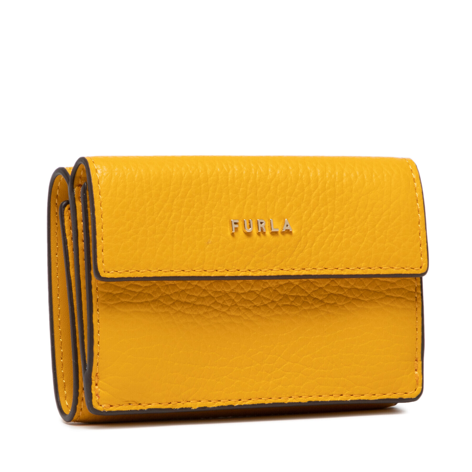 Furla Малък дамски портфейл Babylon PCY9UNO-HSF000-0564S-1-007-20-CN-P Жълт - Pepit.bg