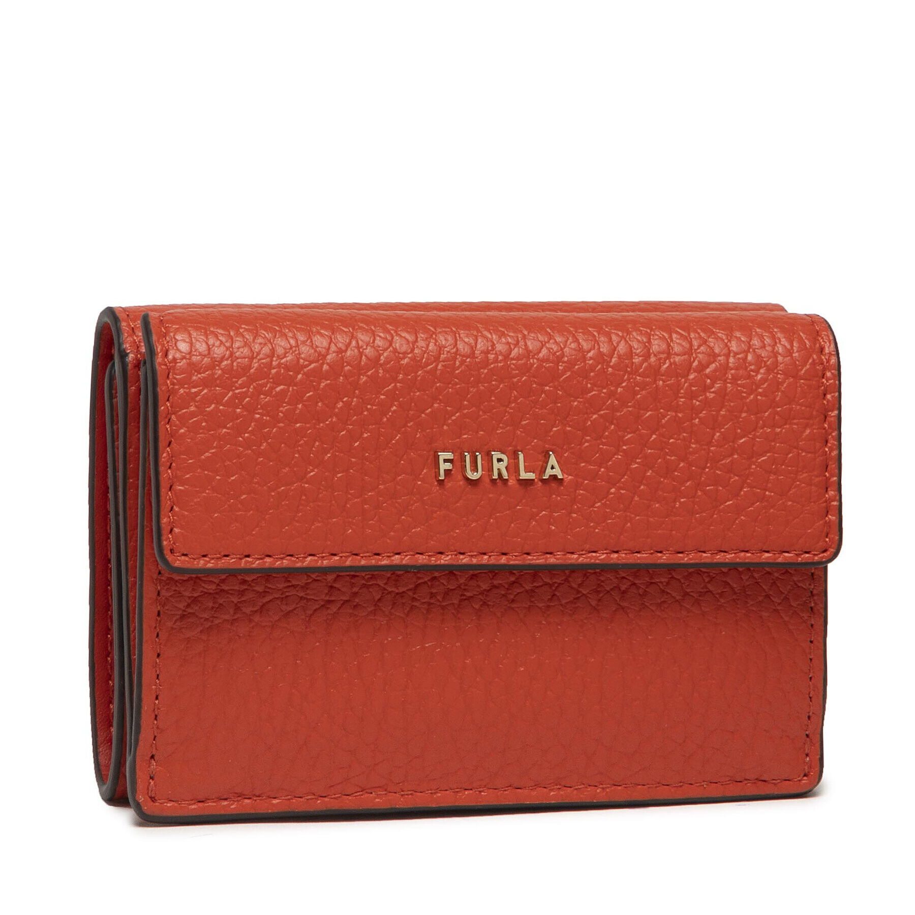 Furla Малък дамски портфейл Babylon PCY9UNO-HSF000-TNG00-1-007-20-CN-P Оранжев - Pepit.bg