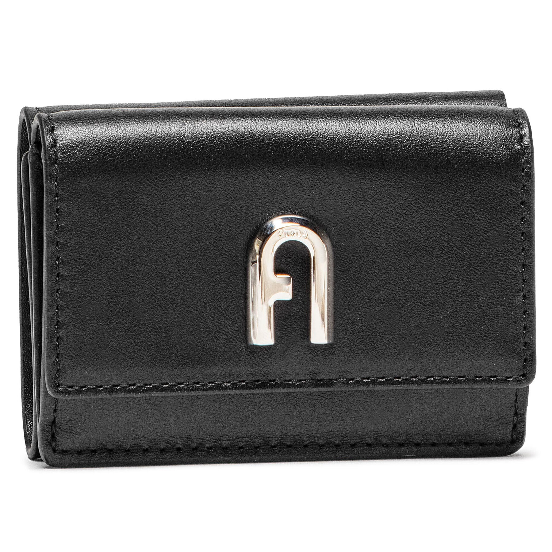 Furla Малък дамски портфейл Moon WP00122-AX0733-O6000-1-003 Черен - Pepit.bg