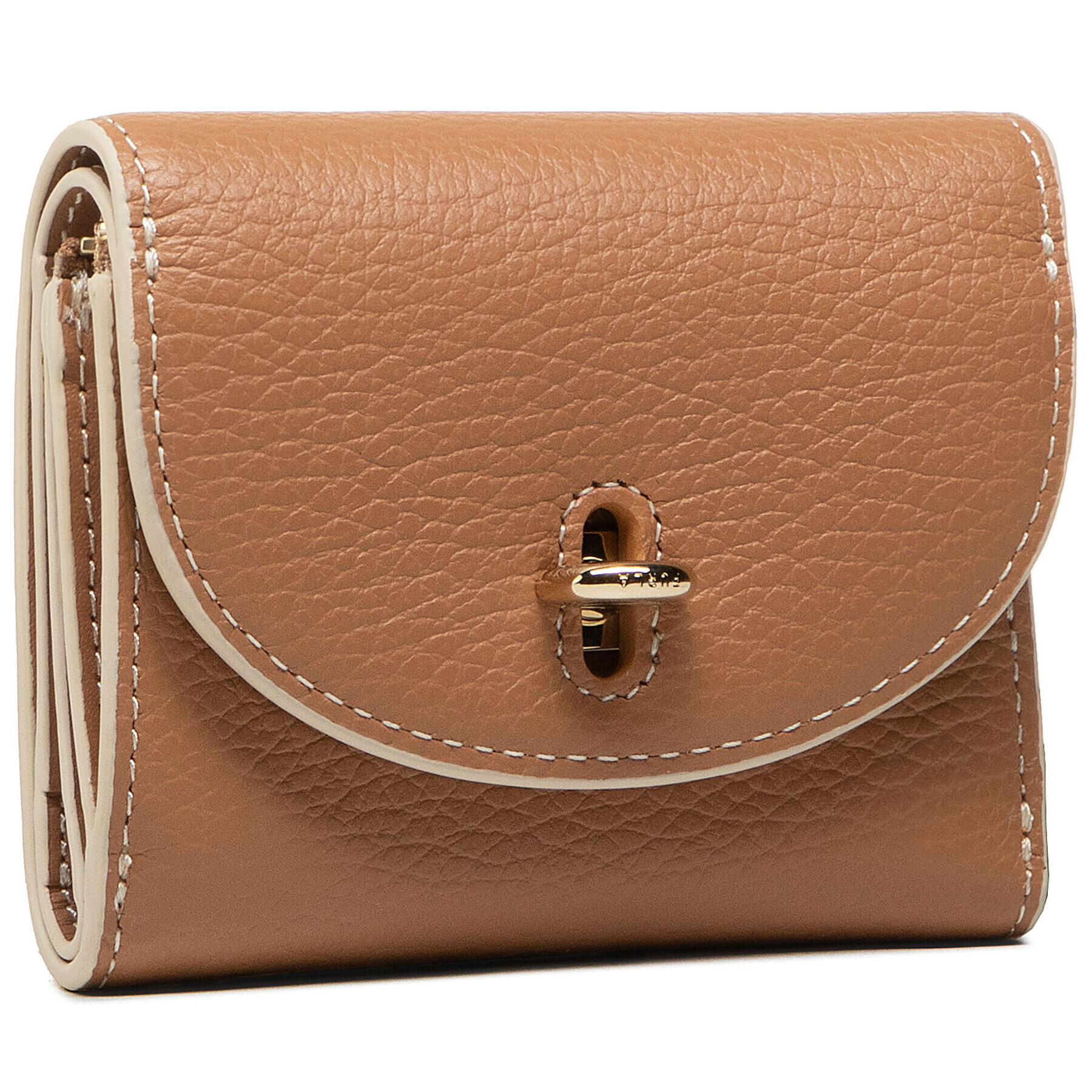 Furla Малък дамски портфейл Net WP00076-HSF000-0254S-9-013-20-CN-P Кафяв - Pepit.bg