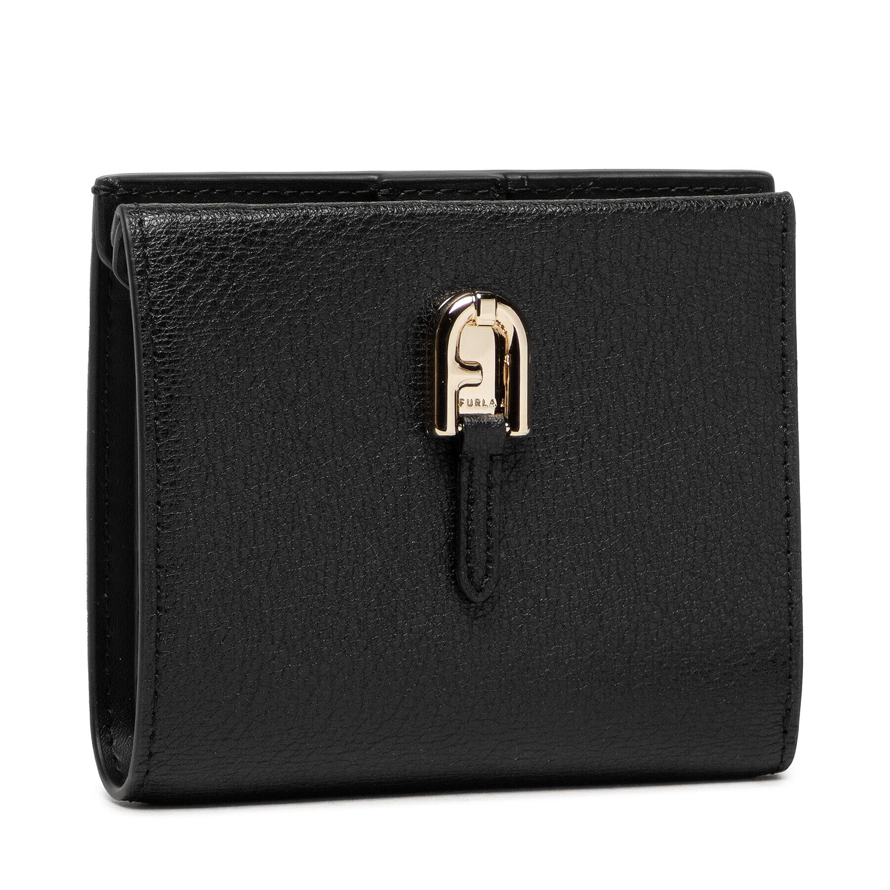 Furla Малък дамски портфейл Palazzo WP00159-AX0732-O6000-1-007-20-CN-P Черен - Pepit.bg