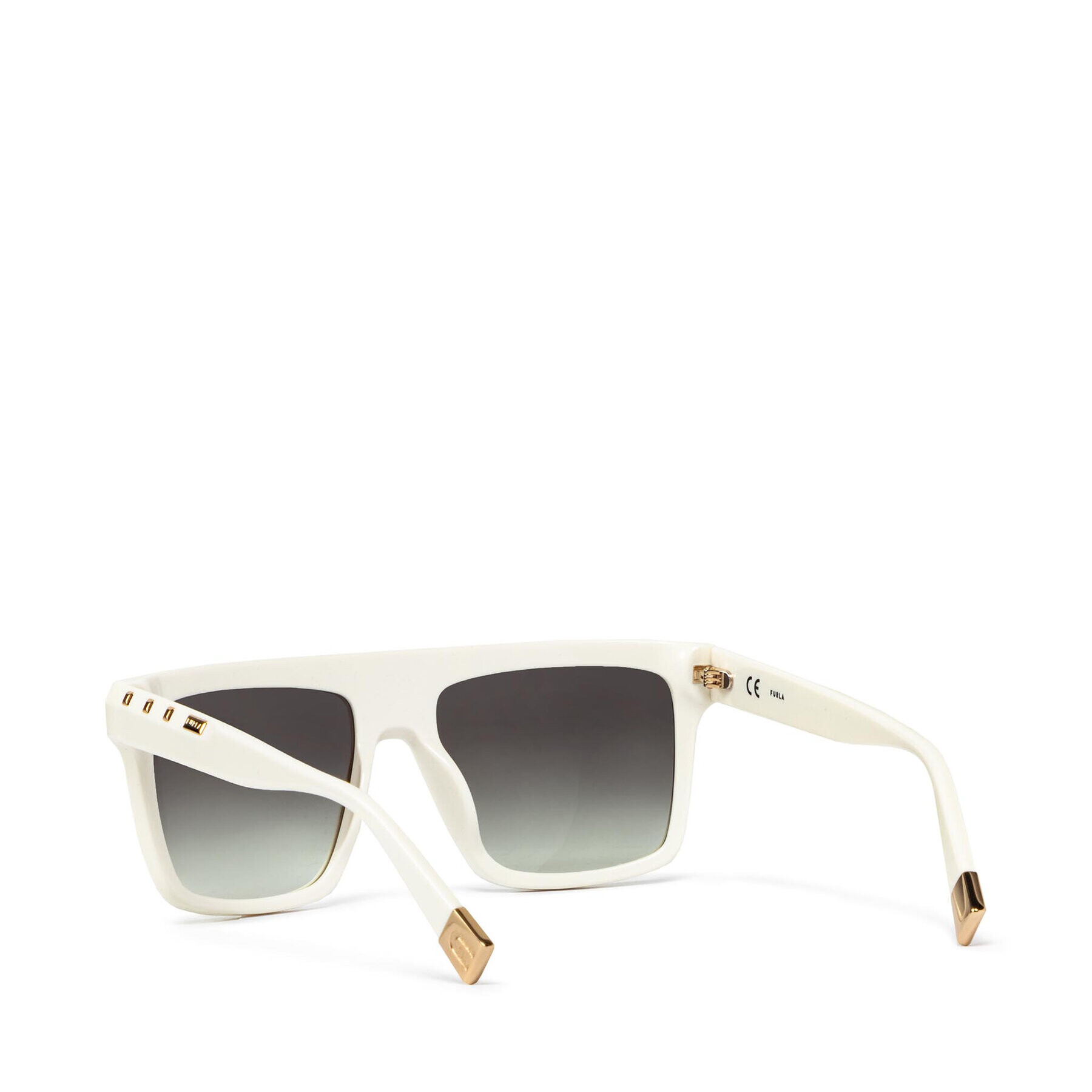 Furla Слънчеви очила Sunglasses SFU535 WD00035-BX0728-01B00-4-401-20-CN-D Бял - Pepit.bg