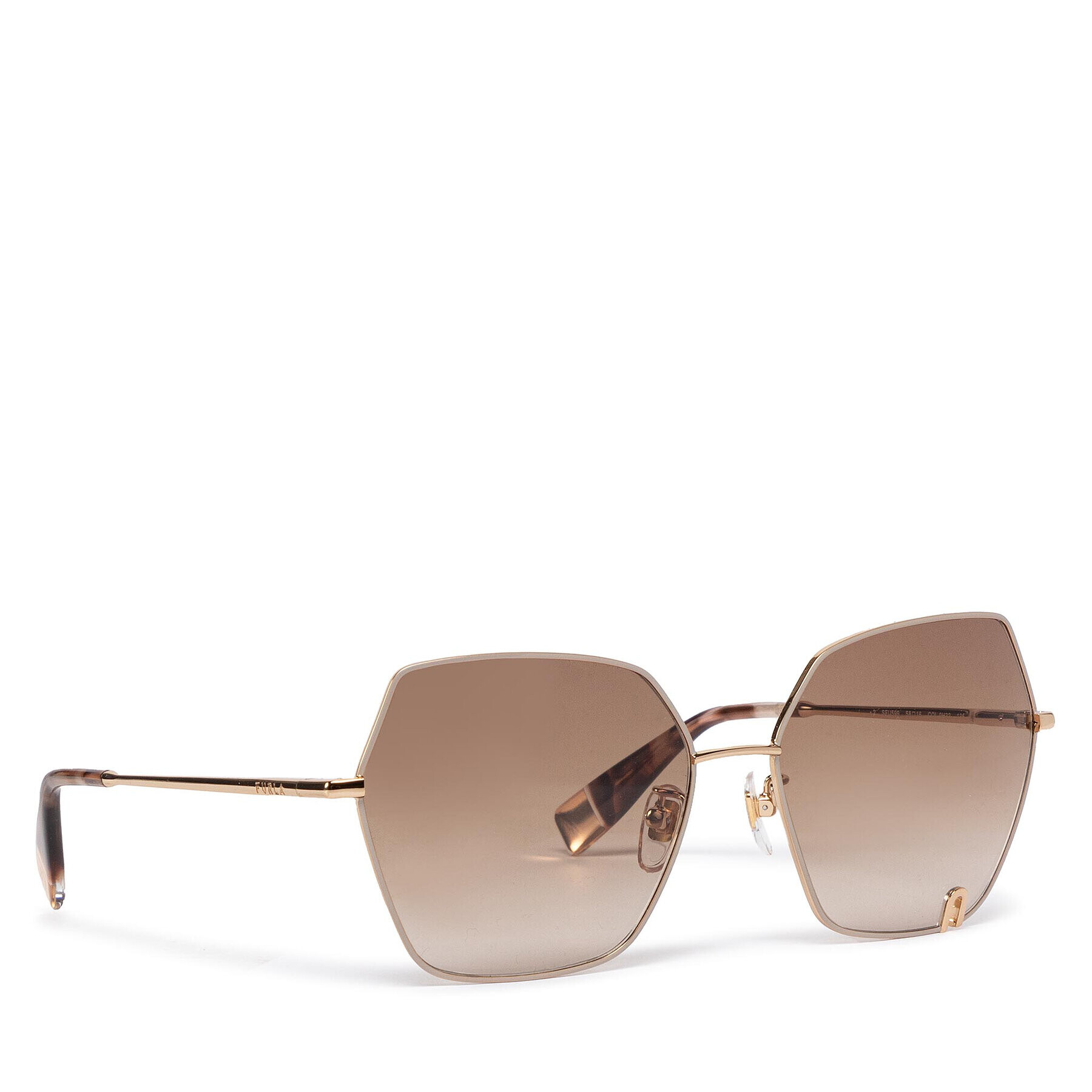 Furla Слънчеви очила Sunglasses SFU599 WD00047-MT0000-AN000-4-401-20-CN-D Златист - Pepit.bg