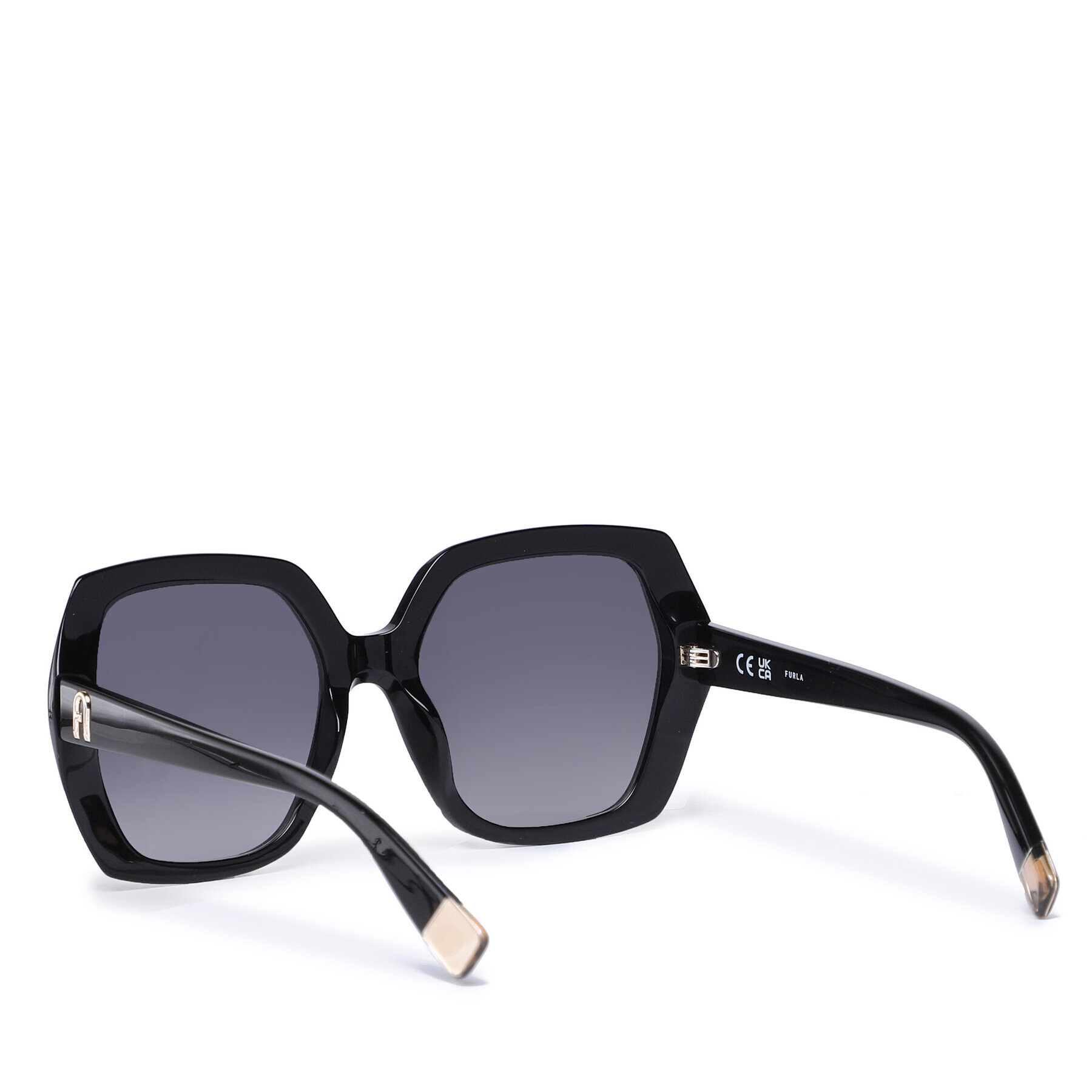 Furla Слънчеви очила Sunglasses SFU620 WD00054-A.0116-O6000-1-060-20-CN-D Черен - Pepit.bg