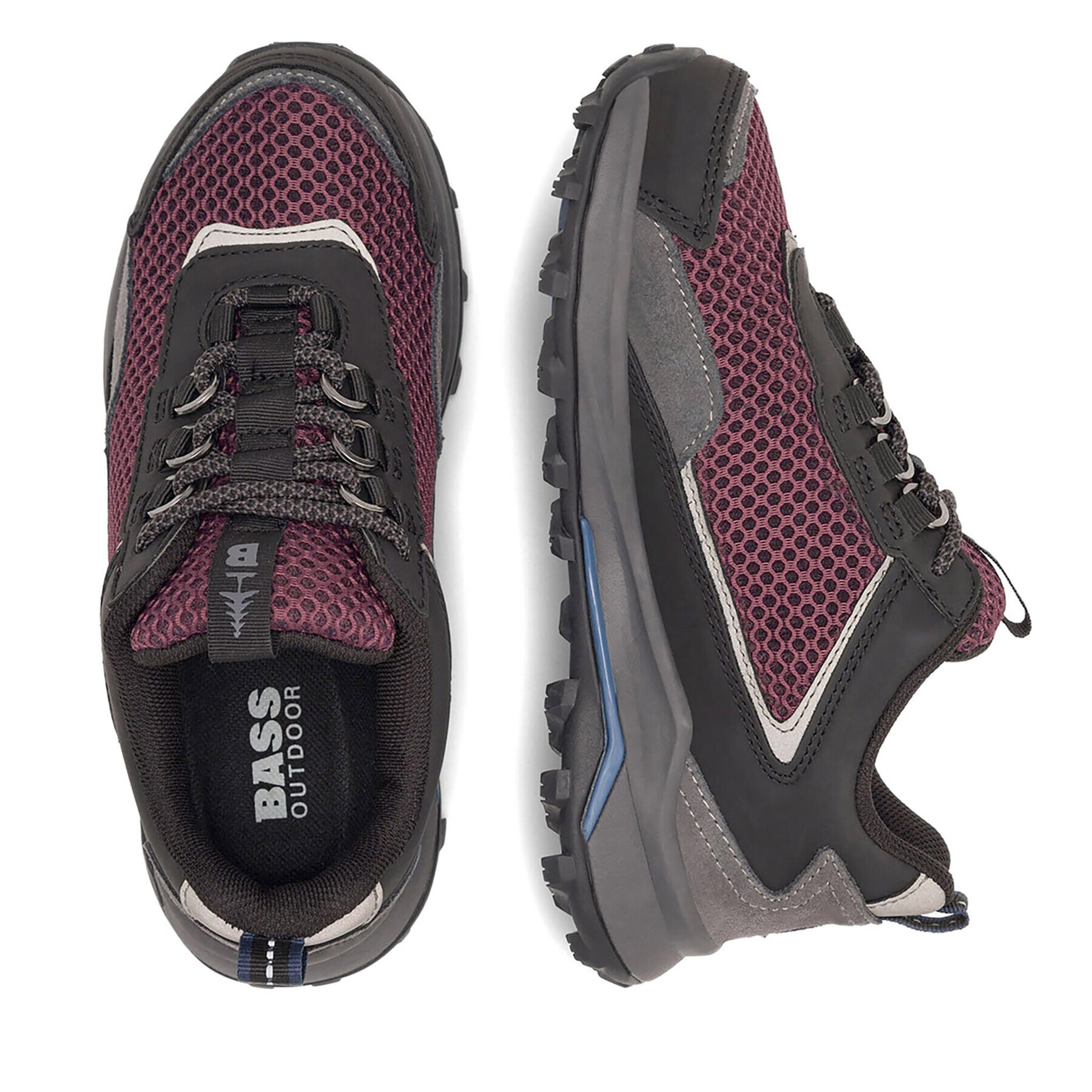 BASS OUTDOOR Сникърси BA12A802 Виолетов - Pepit.bg