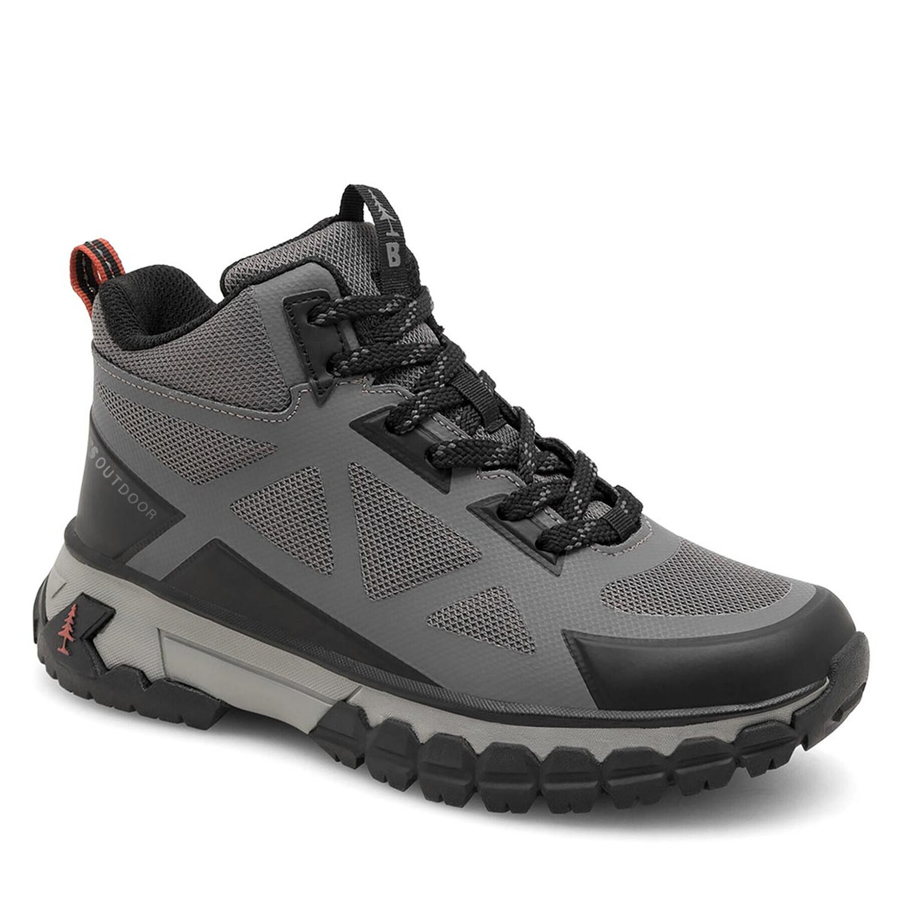 BASS OUTDOOR Туристически BA12T001 Сив - Pepit.bg
