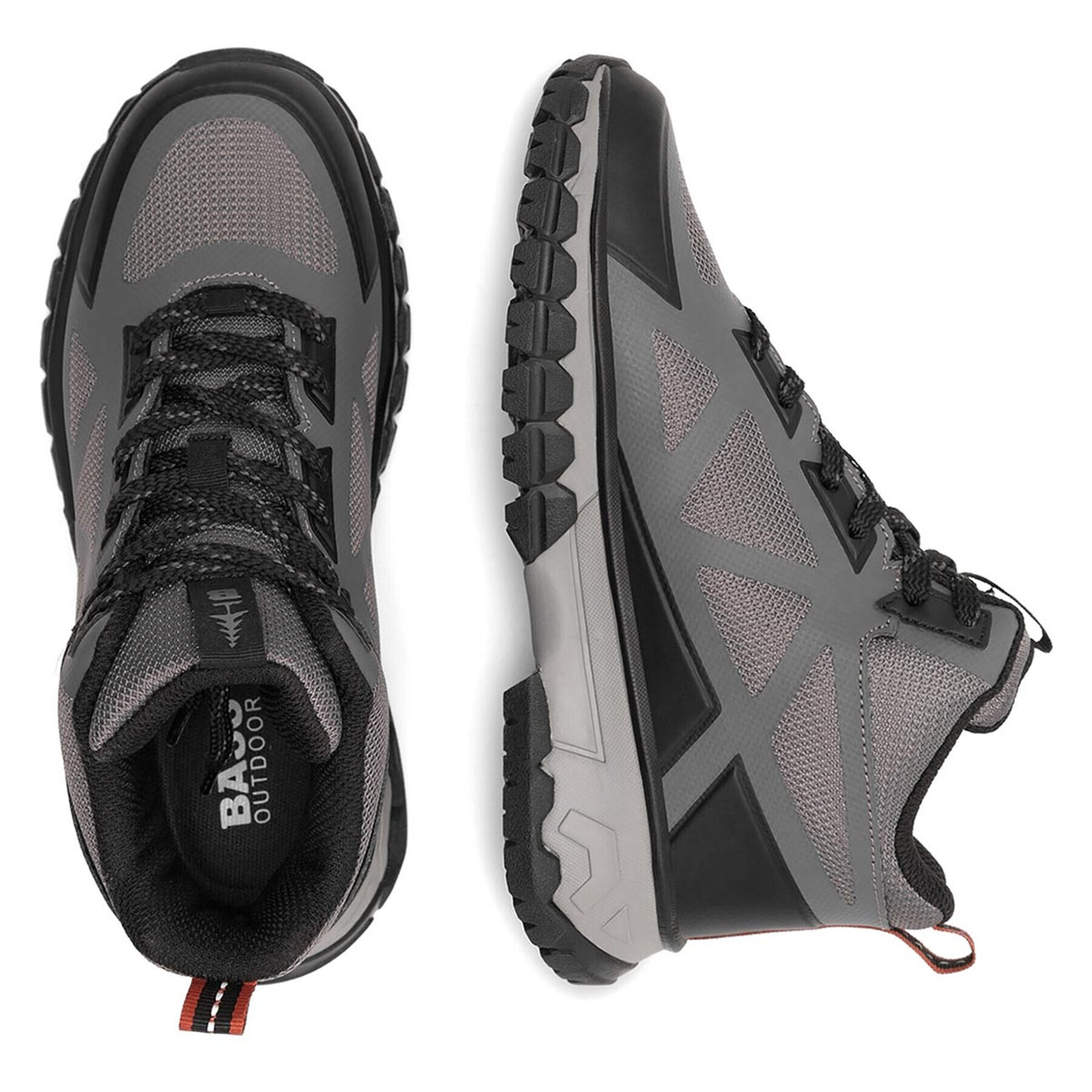 BASS OUTDOOR Туристически BA12T001 Сив - Pepit.bg